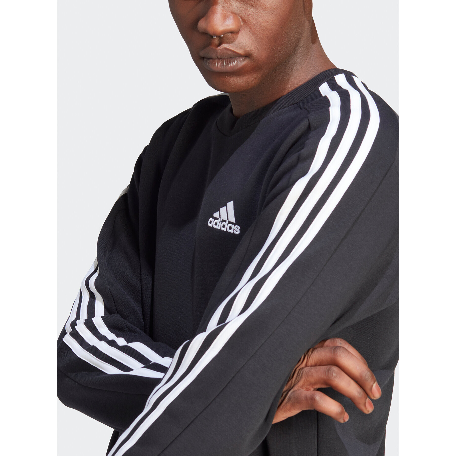 adidas Bluză IB4027 Negru Regular Fit - Pled.ro