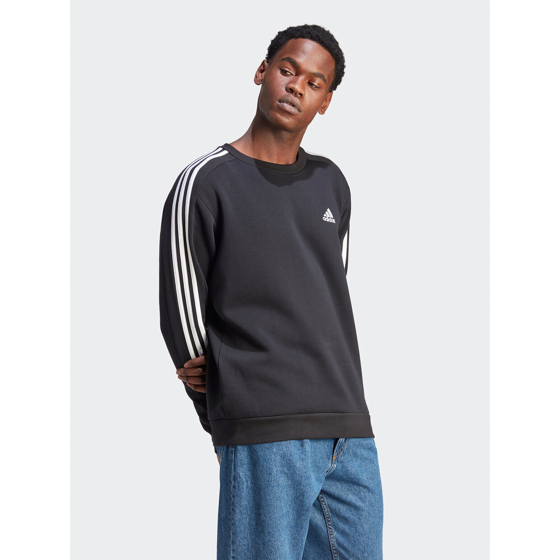 adidas Bluză IB4027 Negru Regular Fit - Pled.ro