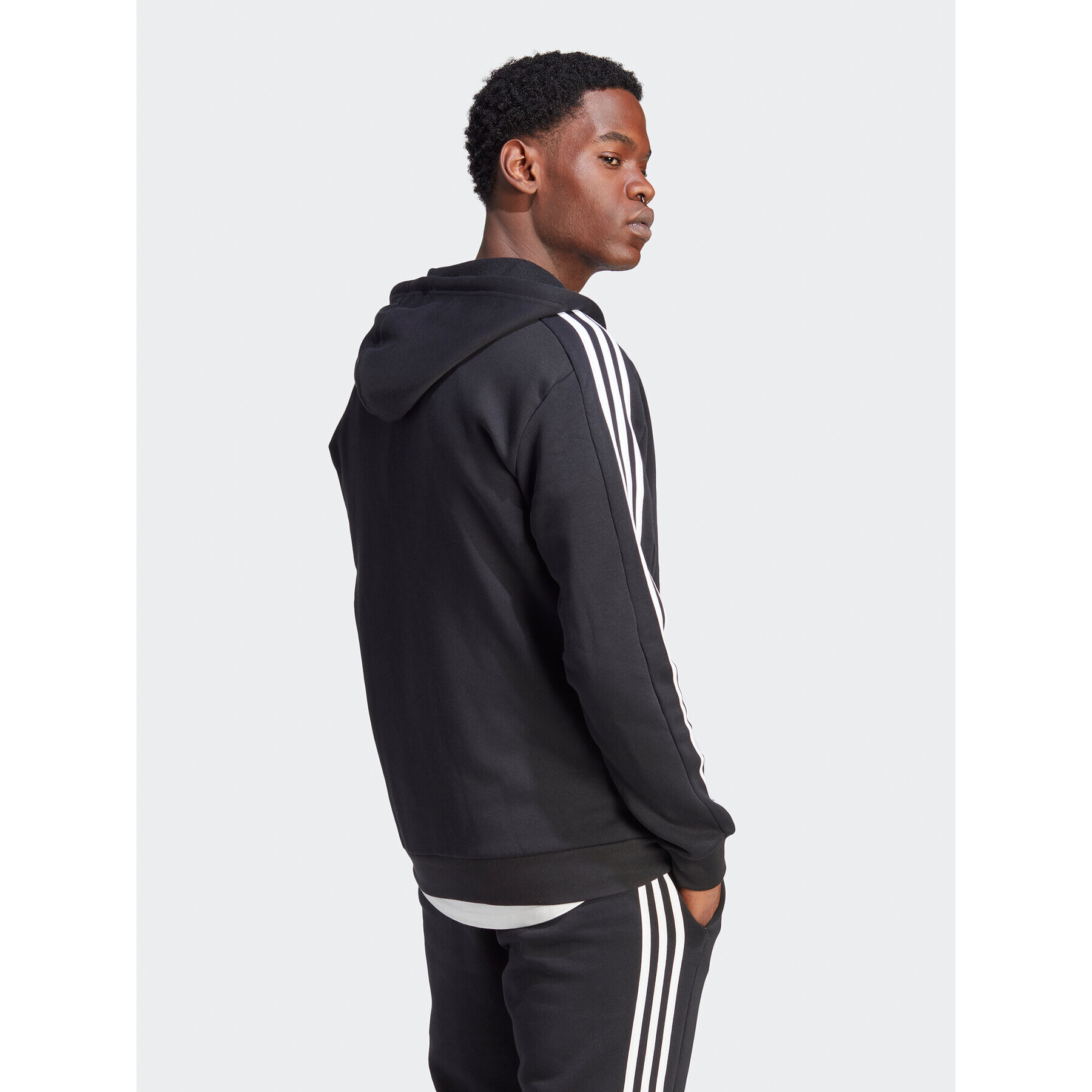 adidas Bluză IB4029 Negru Regular Fit - Pled.ro