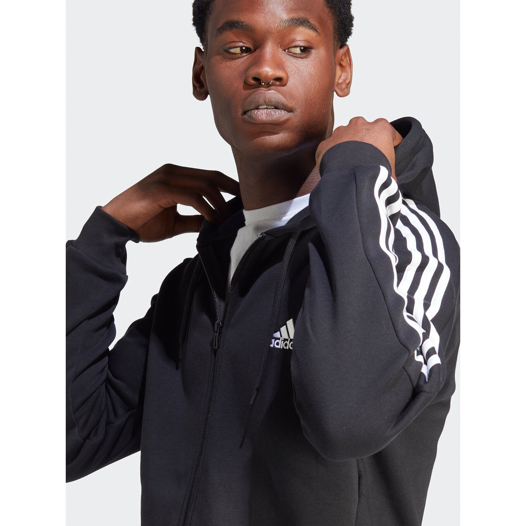 adidas Bluză IB4029 Negru Regular Fit - Pled.ro