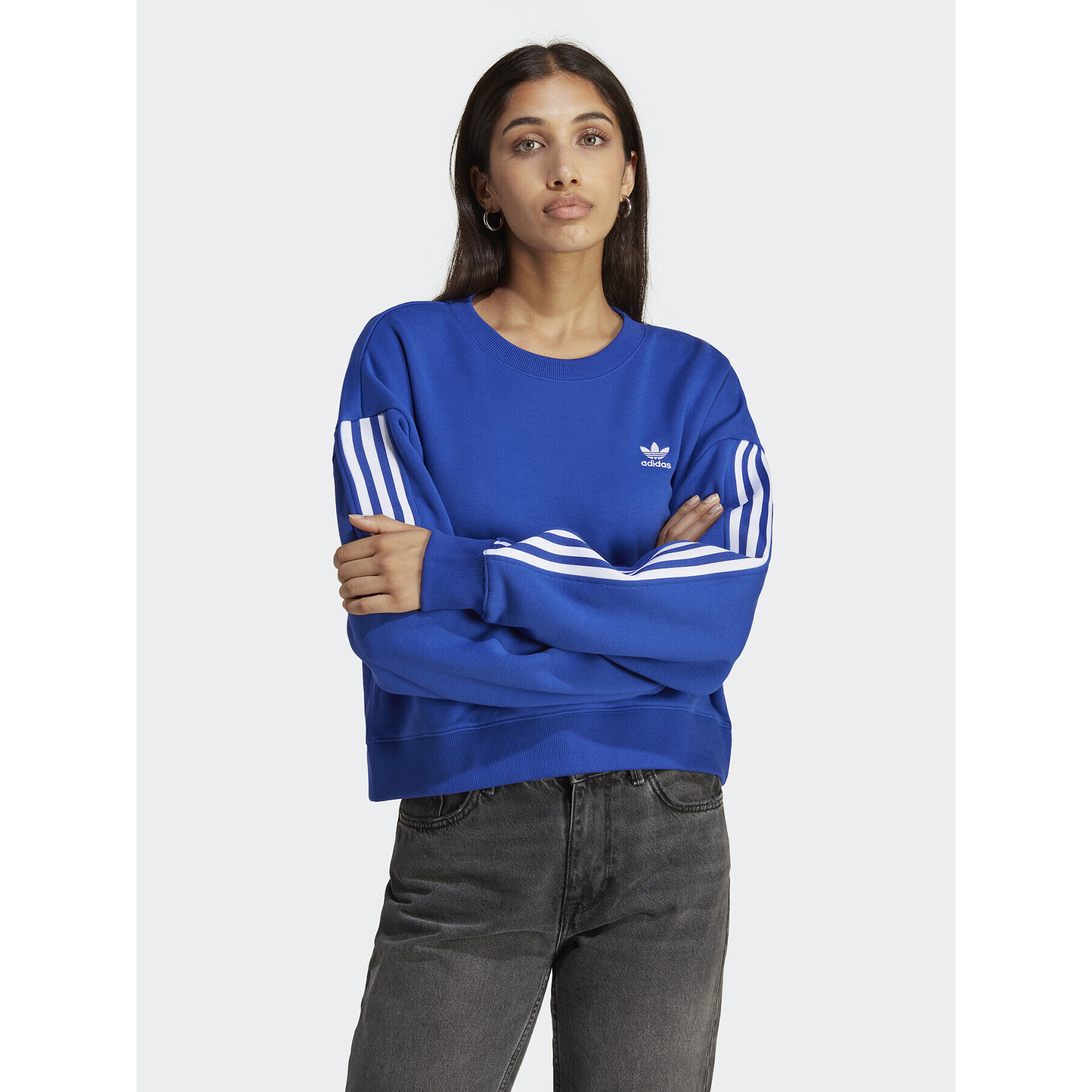 adidas Bluză IB7397 Albastru Regular Fit - Pled.ro