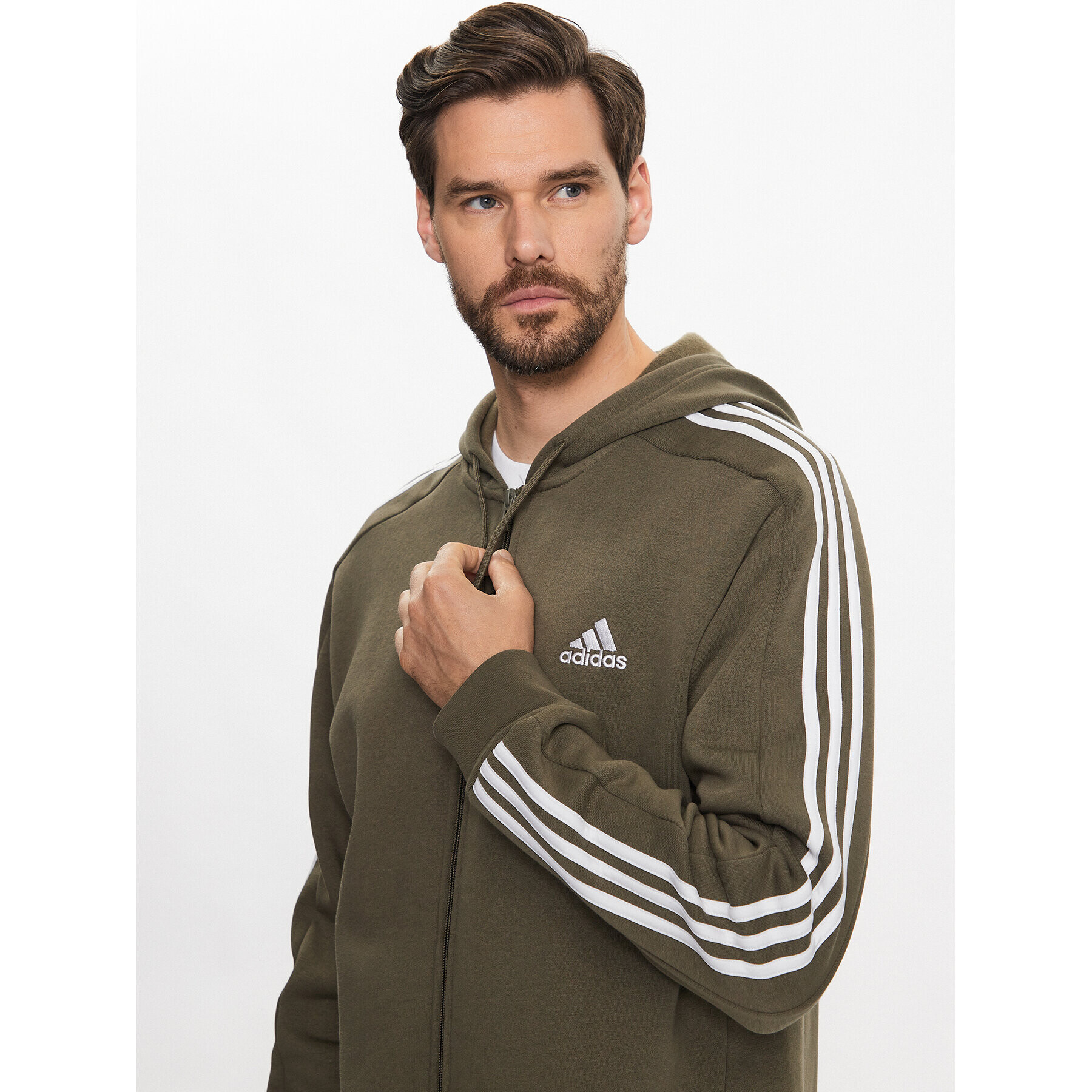 adidas Bluză IJ6492 Verde Regular Fit - Pled.ro