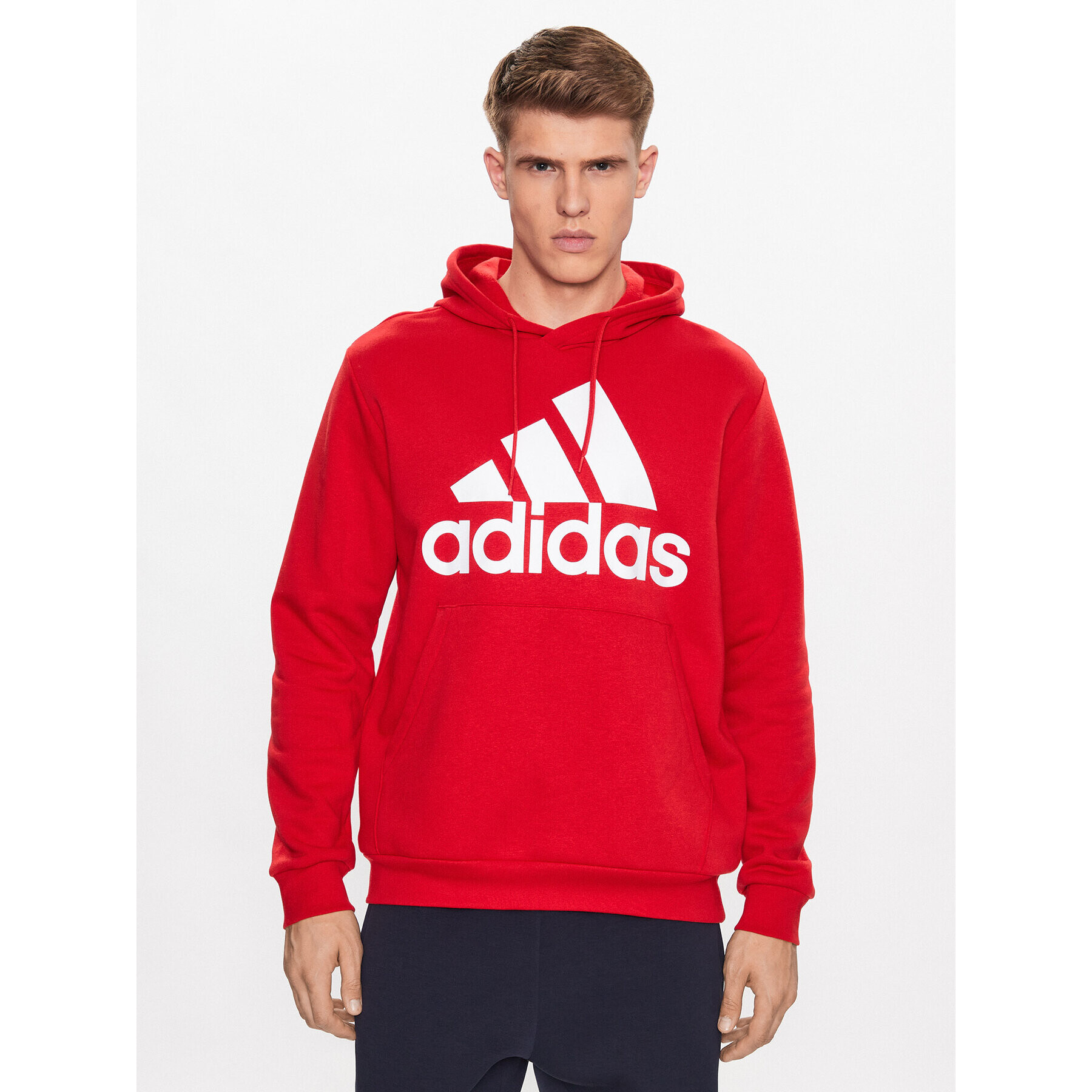 adidas Bluză IJ8911 Roșu Regular Fit - Pled.ro