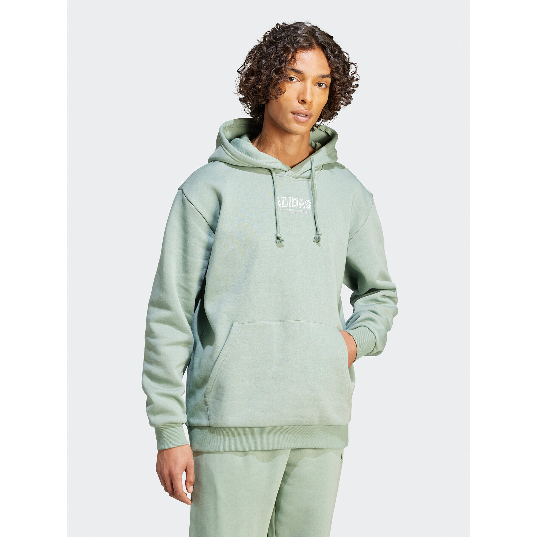 adidas Bluză IR8358 Verde Loose Fit - Pled.ro