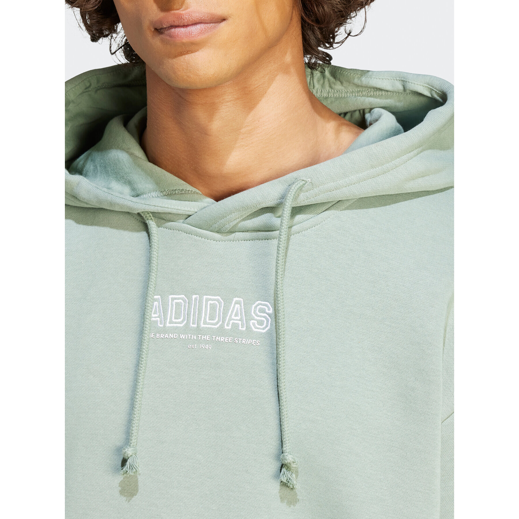 adidas Bluză IR8358 Verde Loose Fit - Pled.ro