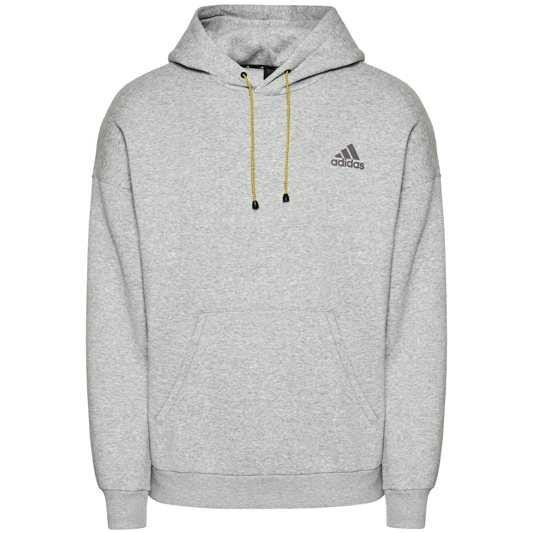 adidas Bluză M Street Q1 Hd GM6504 Gri Relaxed Fit - Pled.ro