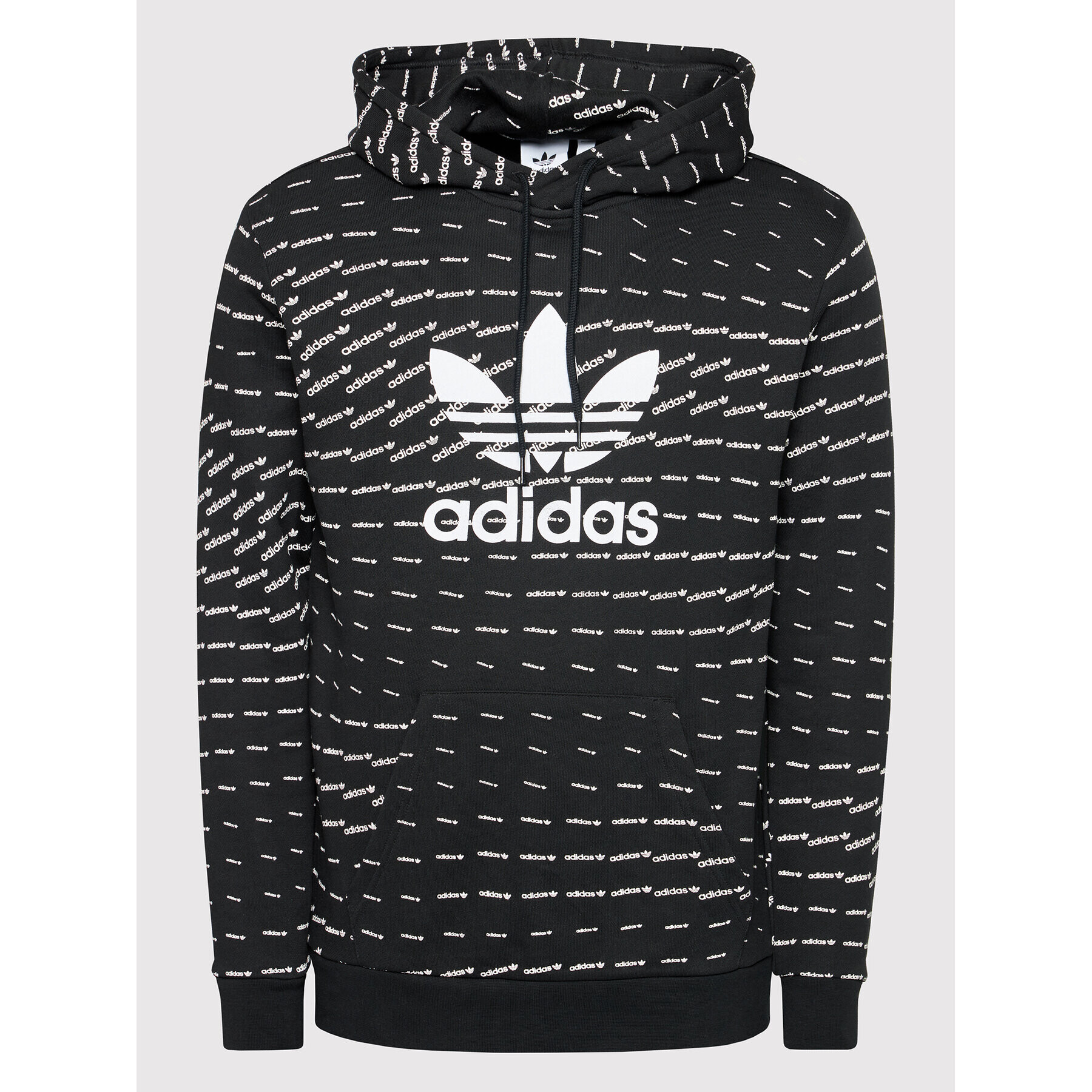 adidas Bluză Mono H13492 Negru Regular Fit - Pled.ro