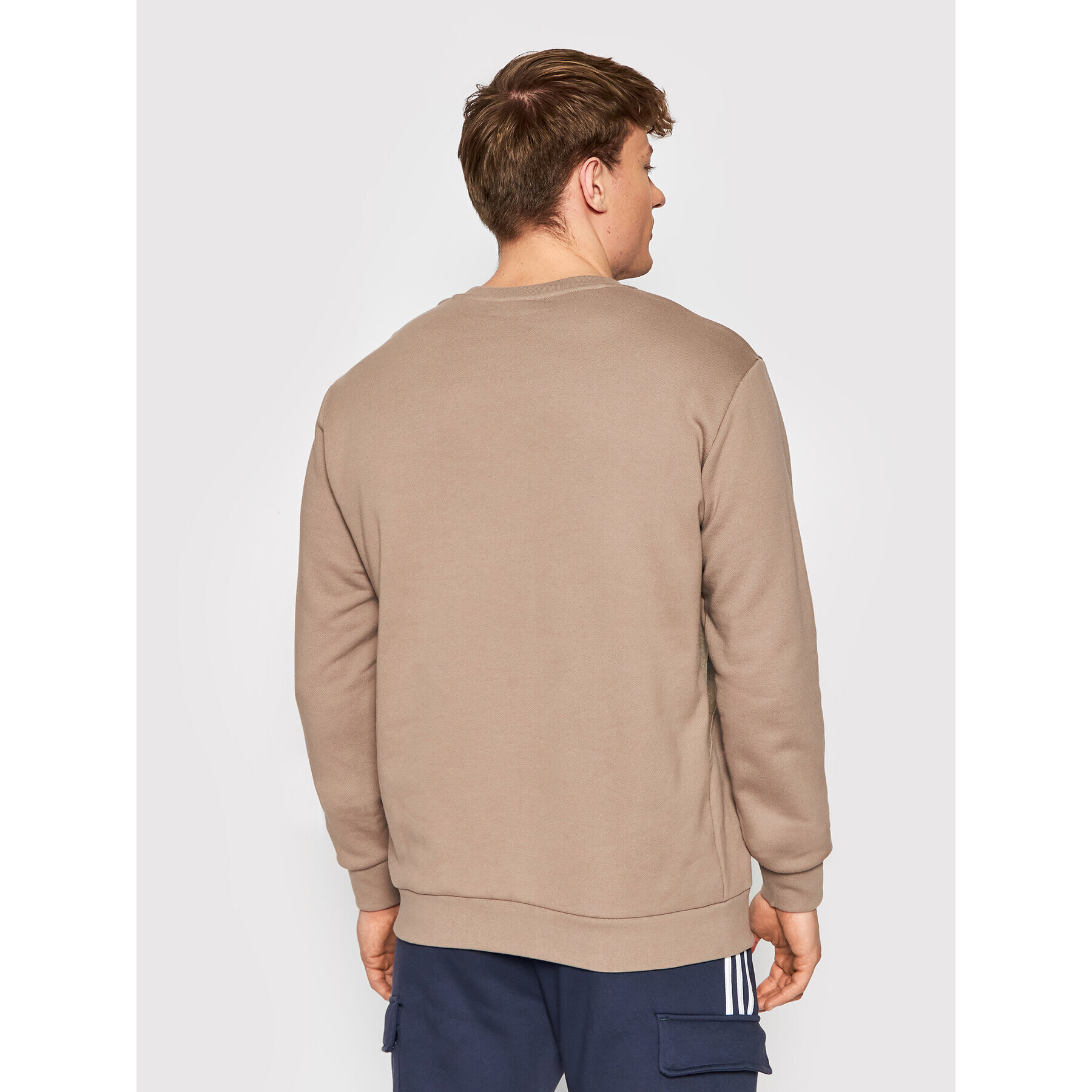 adidas Bluză R.Y.V. Basic Crew HC9467 Bej Regular Fit - Pled.ro