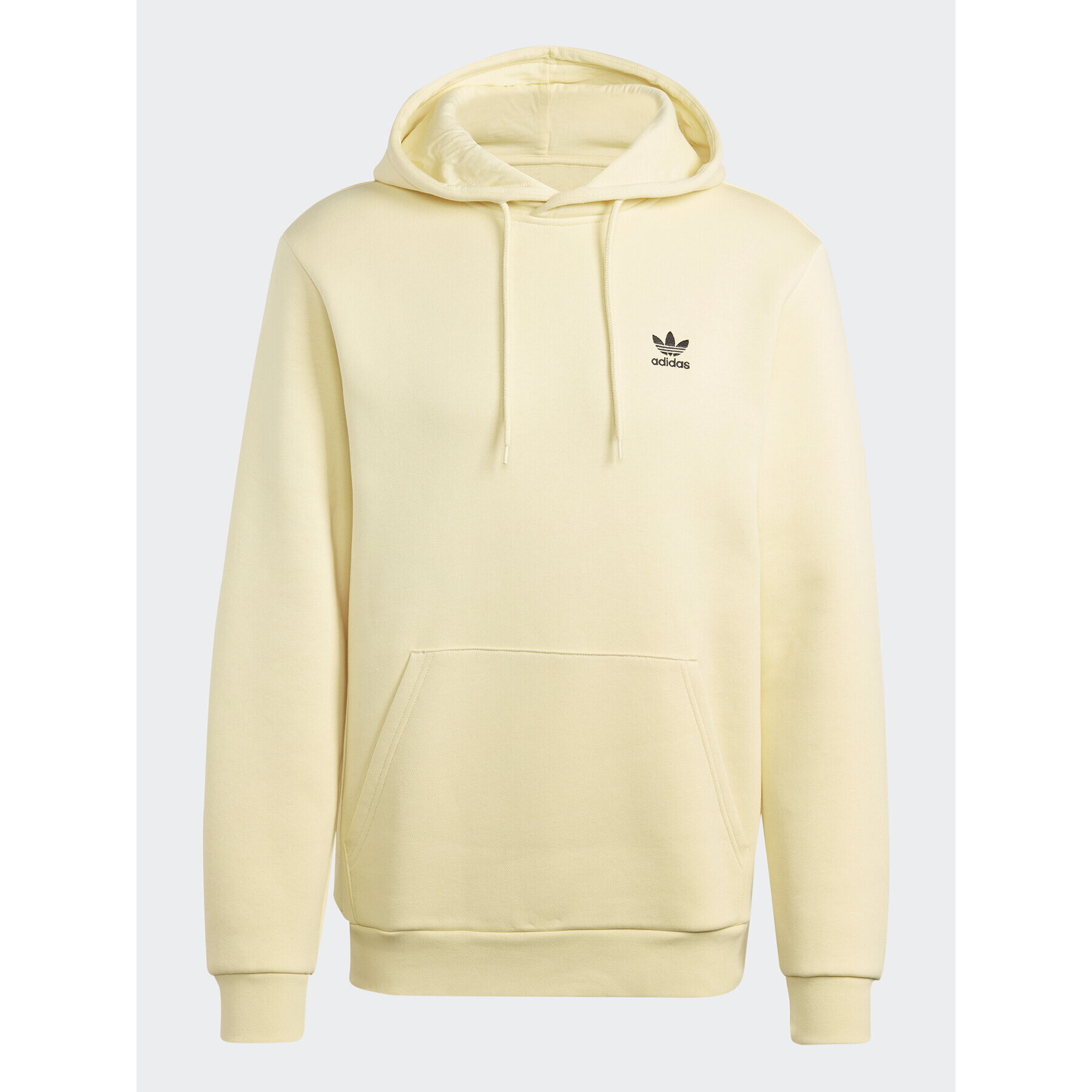 adidas Bluză Trefoil Essentials Hoodie IA4888 Galben Regular Fit - Pled.ro