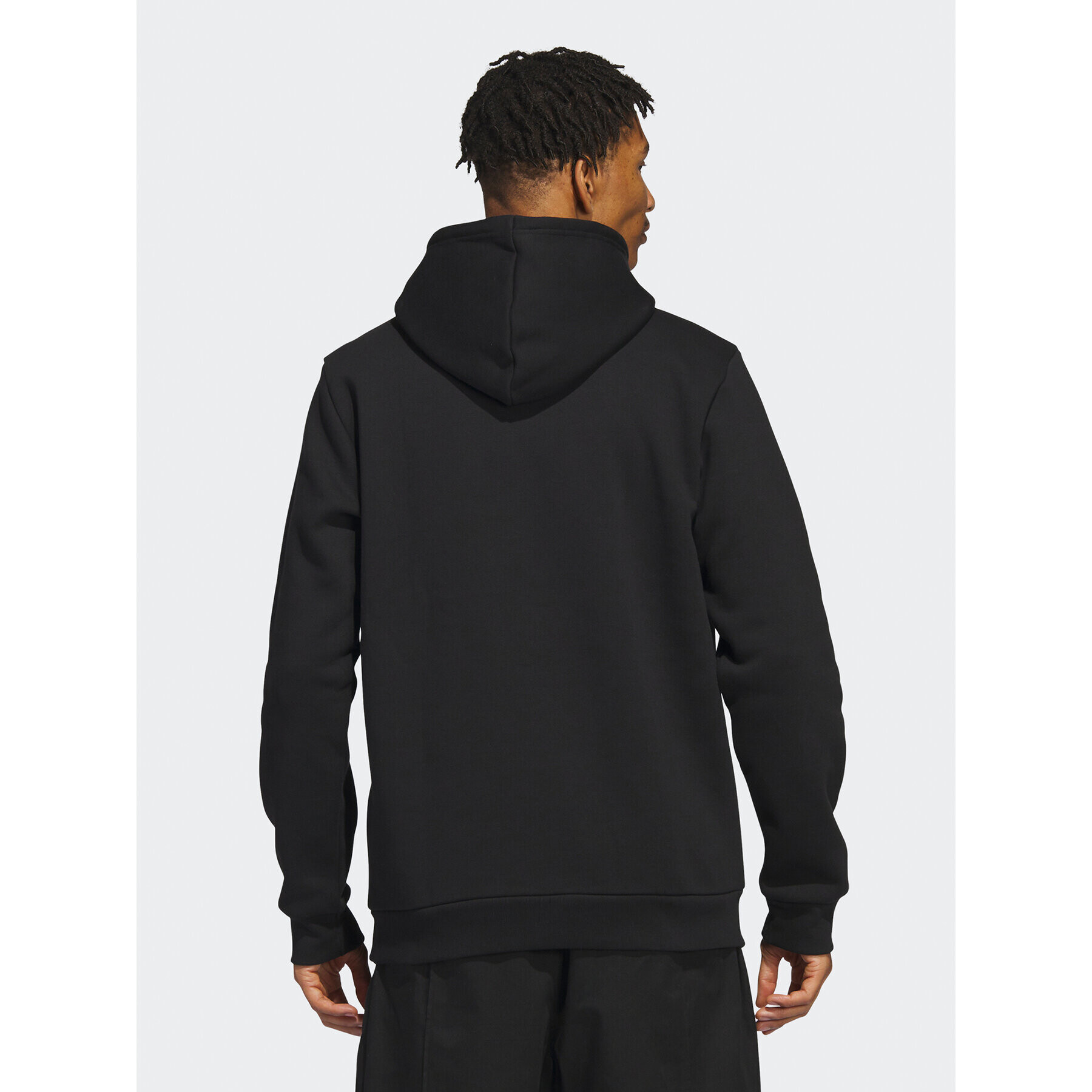 adidas Bluză Trefoil Essentials Hoodie IA4898 Negru Regular Fit - Pled.ro