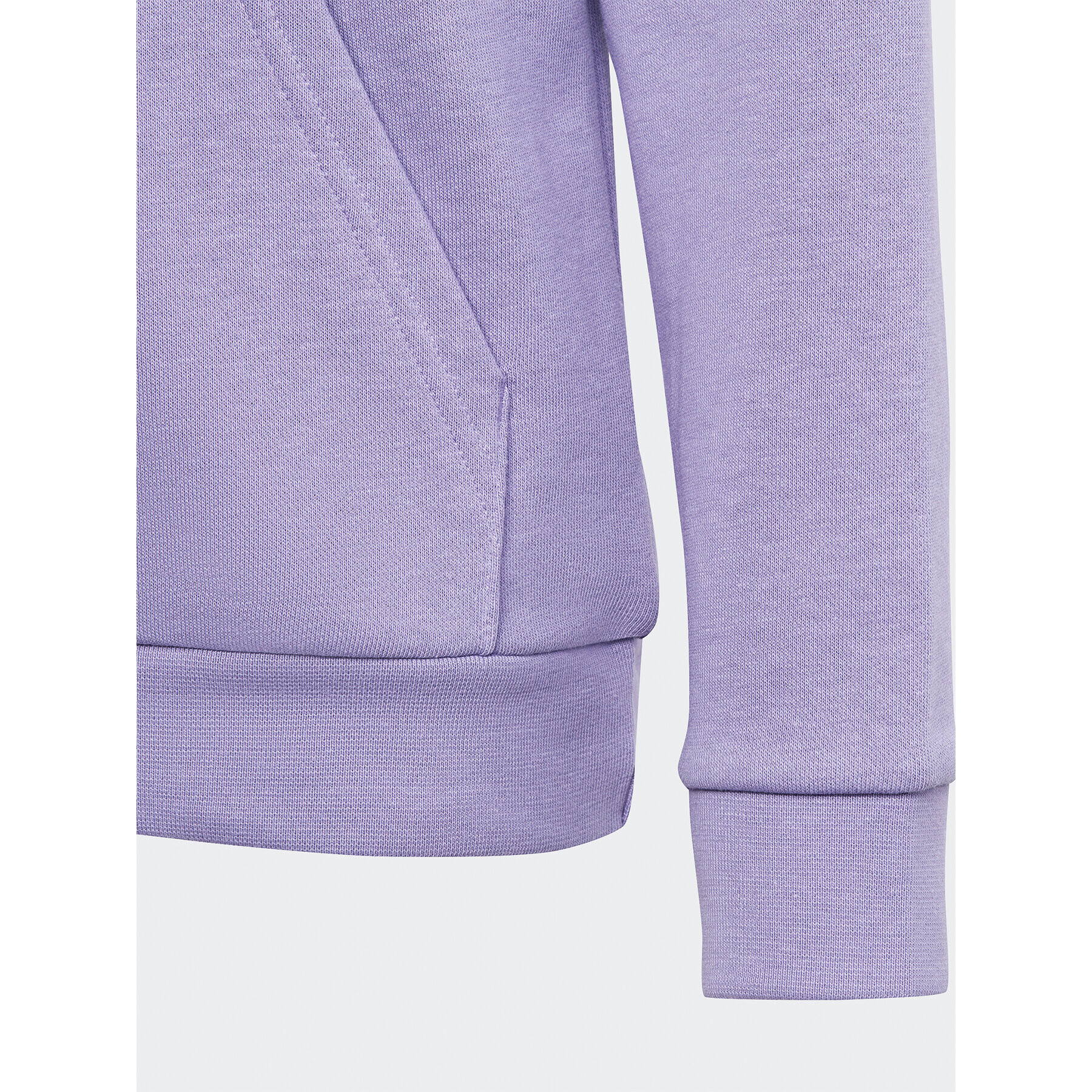 adidas Bluză Trefoil Hoodie IB9983 Violet Regular Fit - Pled.ro