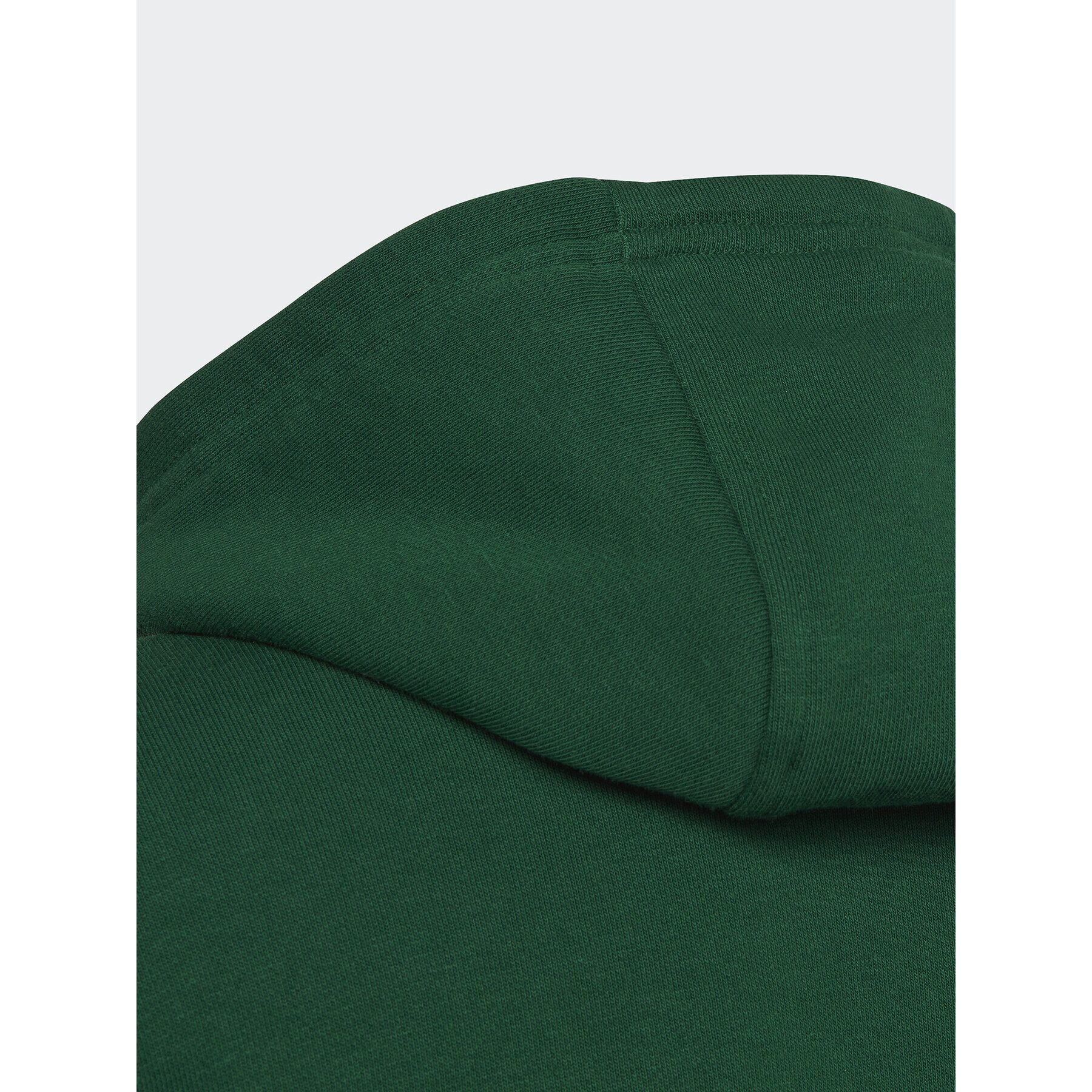 adidas Bluză Trefoil Hoodie IB9984 Verde Regular Fit - Pled.ro