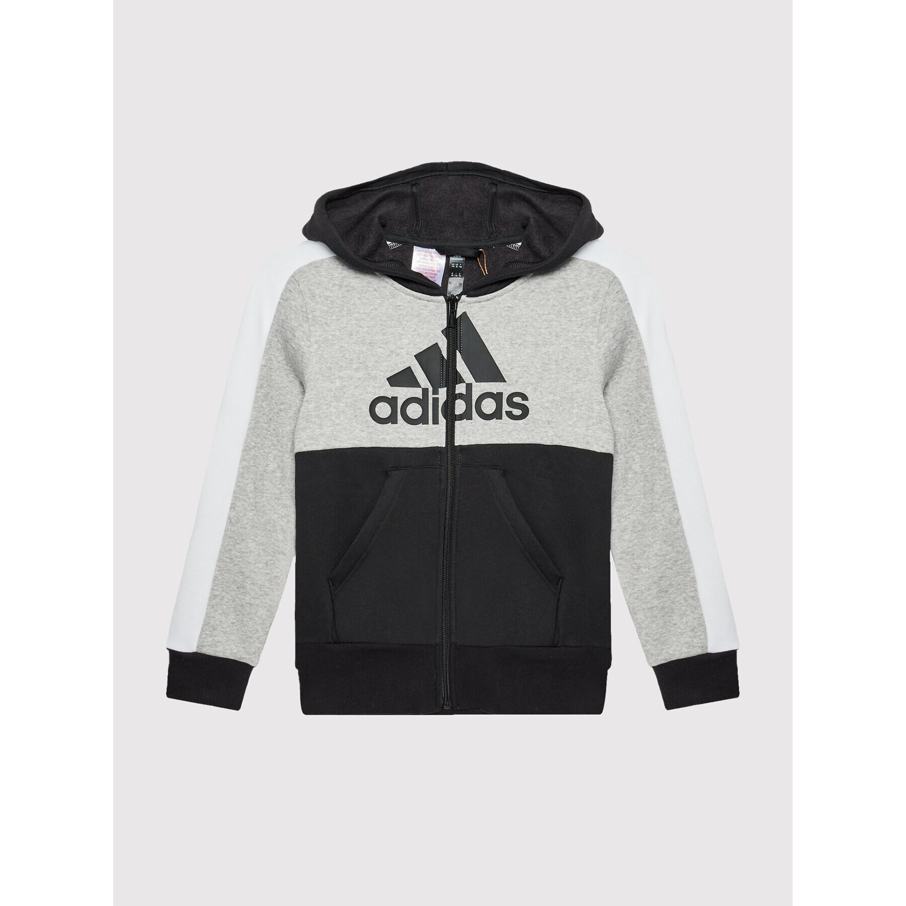 adidas Bluză Colorblock HC5653 Negru Regular Fit - Pled.ro