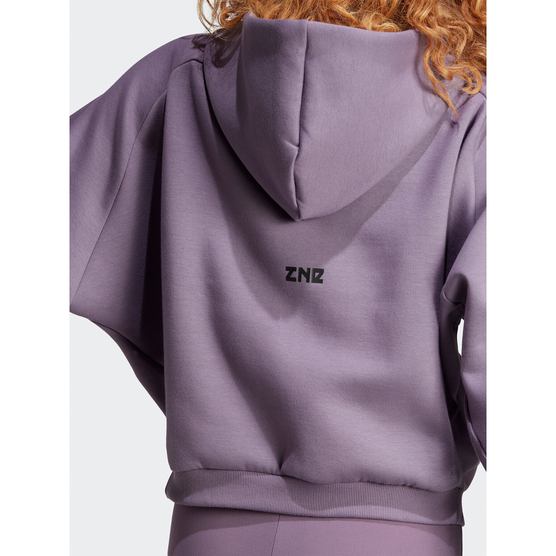 adidas Bluză Z.N.E. IN5132 Violet Loose Fit - Pled.ro