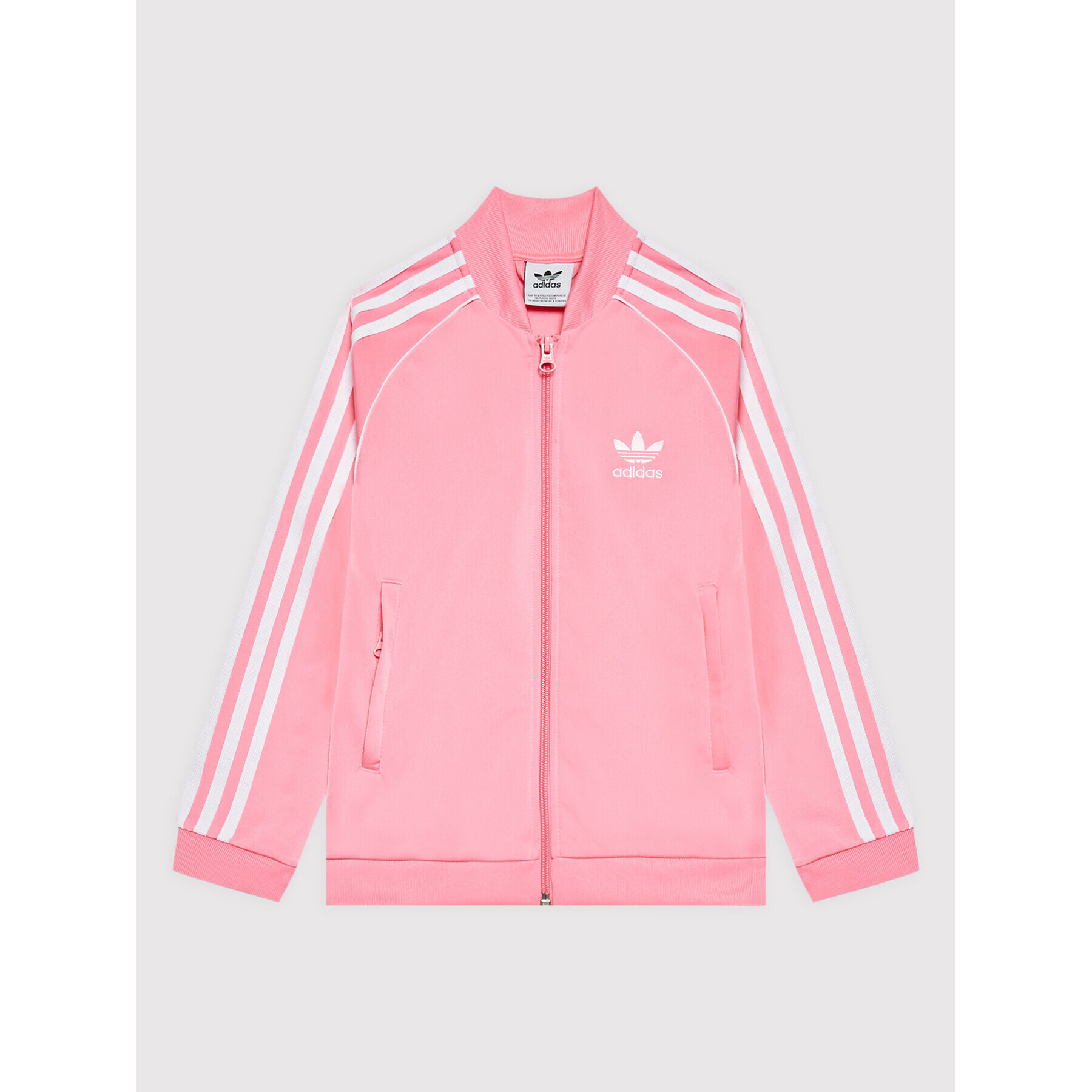 adidas Bluză adicolor Sst Track HK0299 Roz Regular Fit - Pled.ro