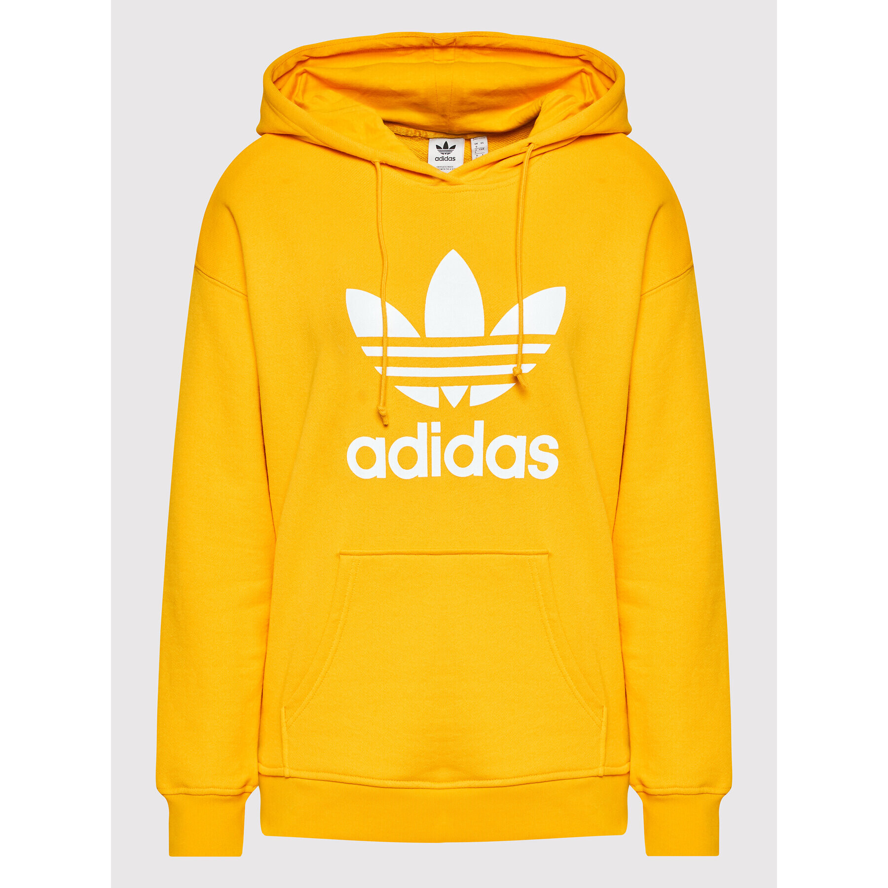 adidas Bluză HK9653 Galben Regular Fit - Pled.ro