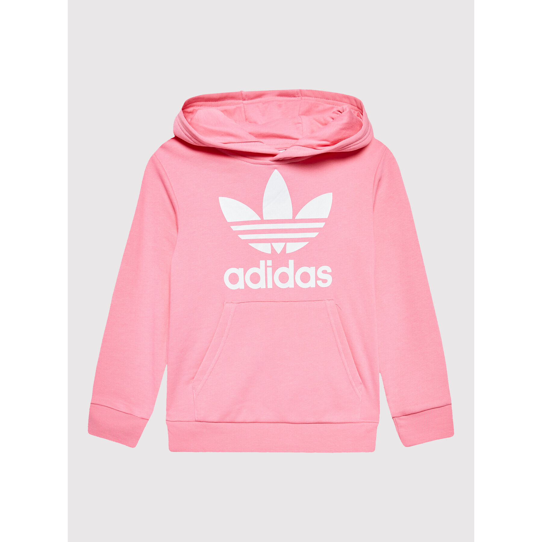 adidas Bluză Trefoil HK0271 Roz Regular Fit - Pled.ro