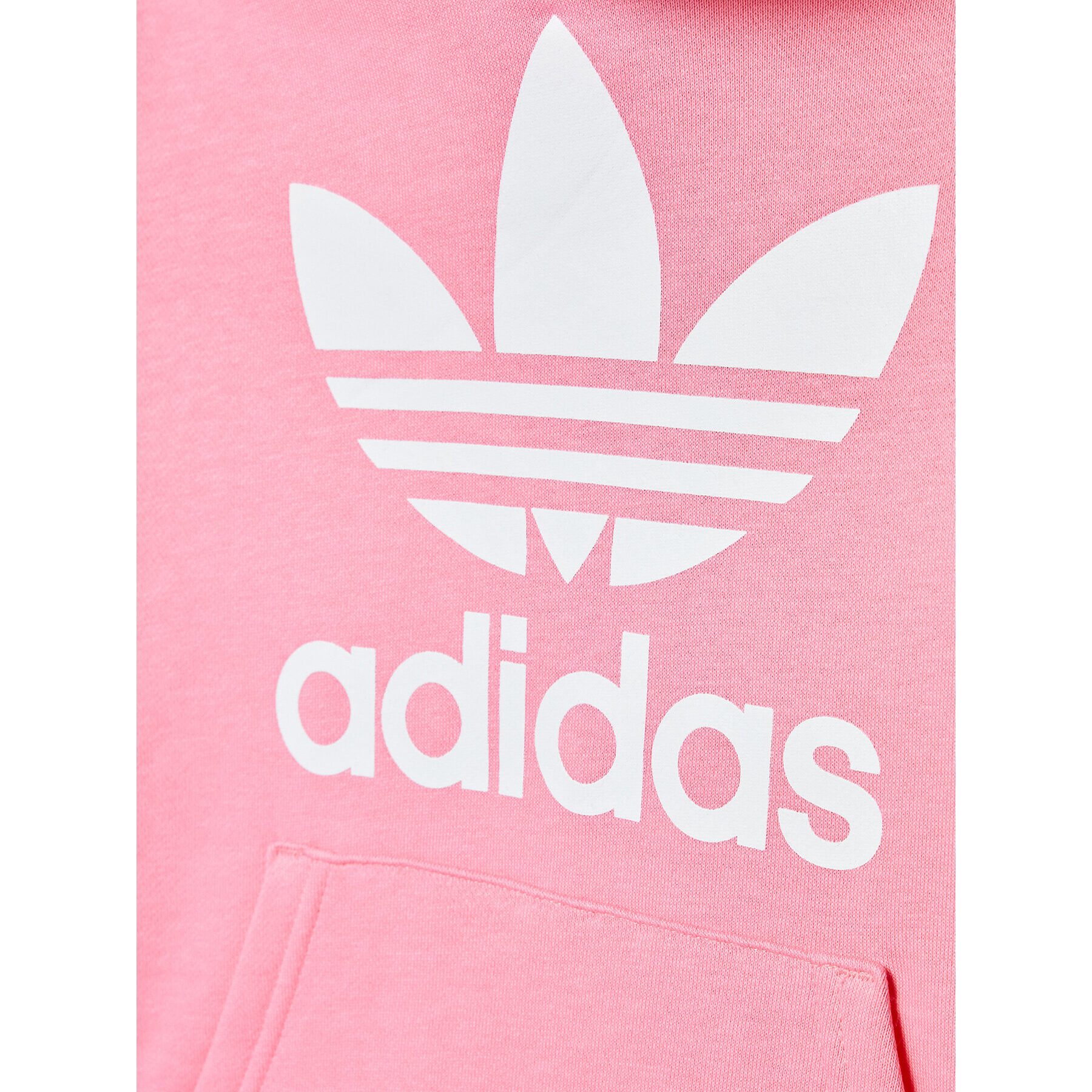 adidas Bluză Trefoil HK0271 Roz Regular Fit - Pled.ro