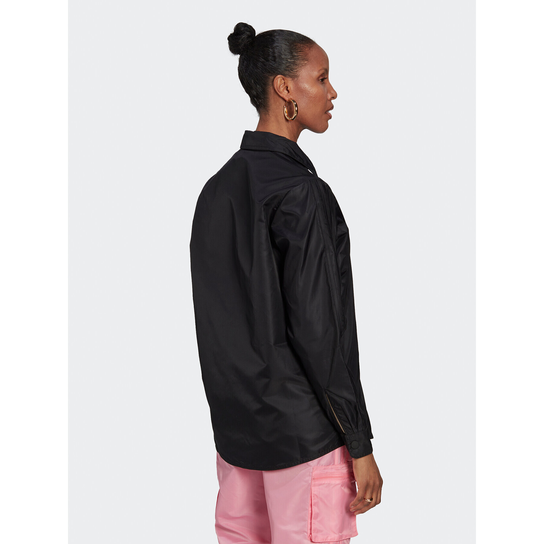 adidas Cămașă HL9064 Negru Relaxed Fit - Pled.ro