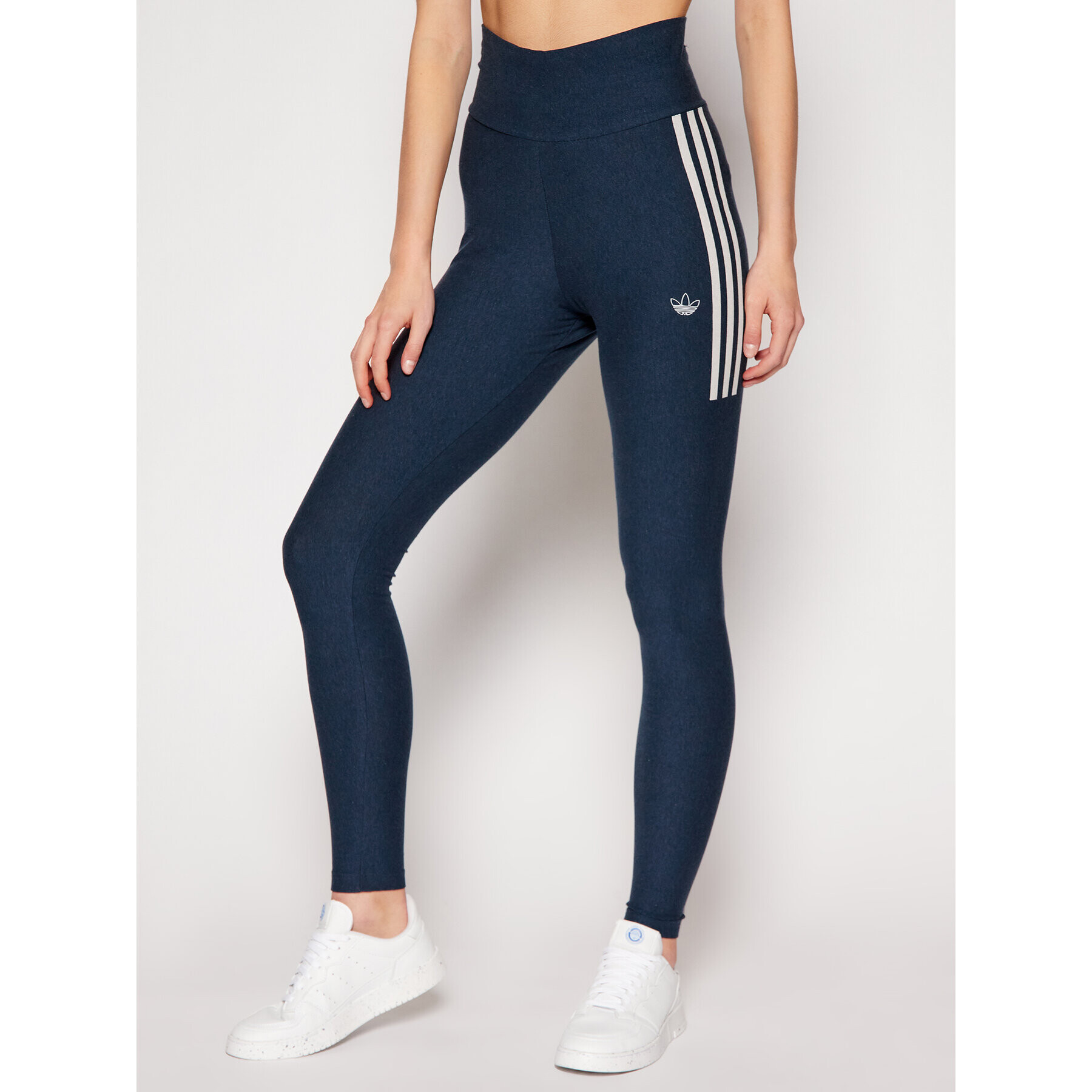 adidas Colanți Fakten Tights GN4400 Bleumarin Slim Fit - Pled.ro