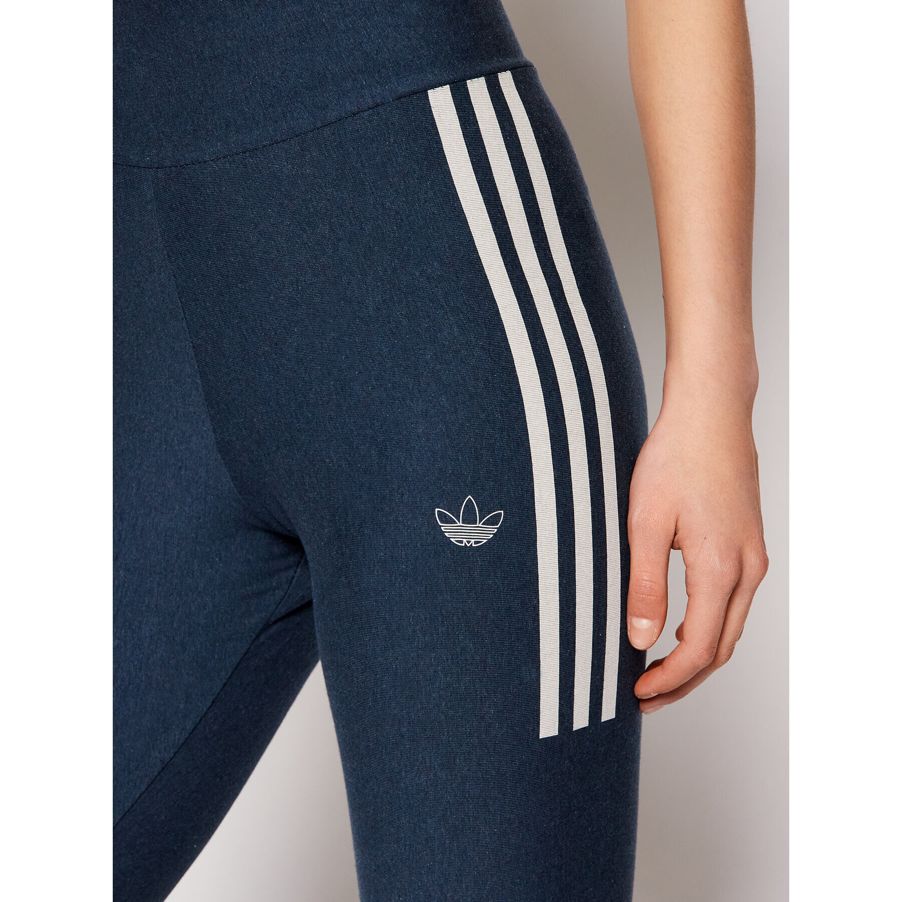 adidas Colanți Fakten Tights GN4400 Bleumarin Slim Fit - Pled.ro