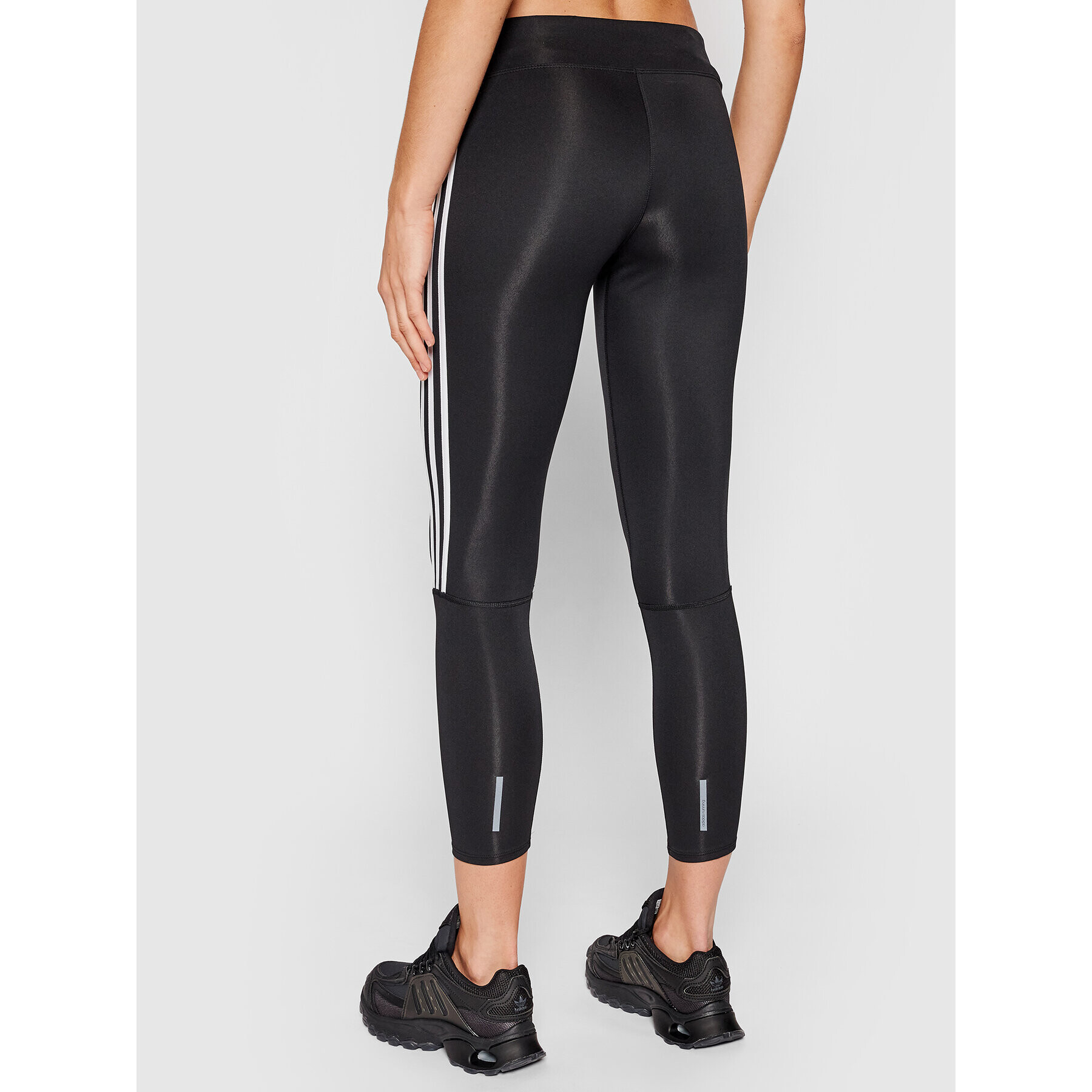 adidas Performance adidas Colanți Running 3-Stripes CZ8095 Negru Skinny Fit - Pled.ro