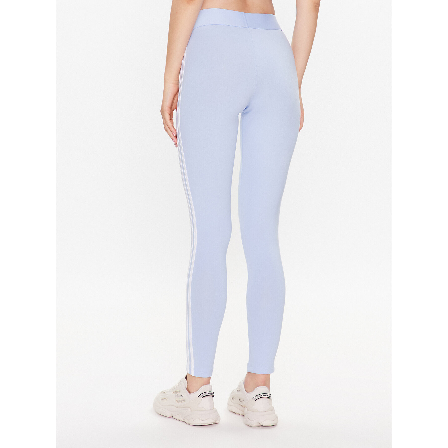 adidas Colanți 3 Stripes Leggings ID0026 Albastru - Pled.ro