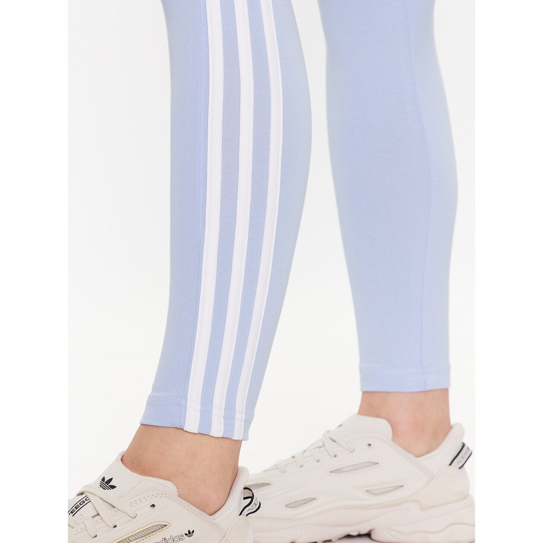 adidas Colanți 3 Stripes Leggings ID0026 Albastru - Pled.ro