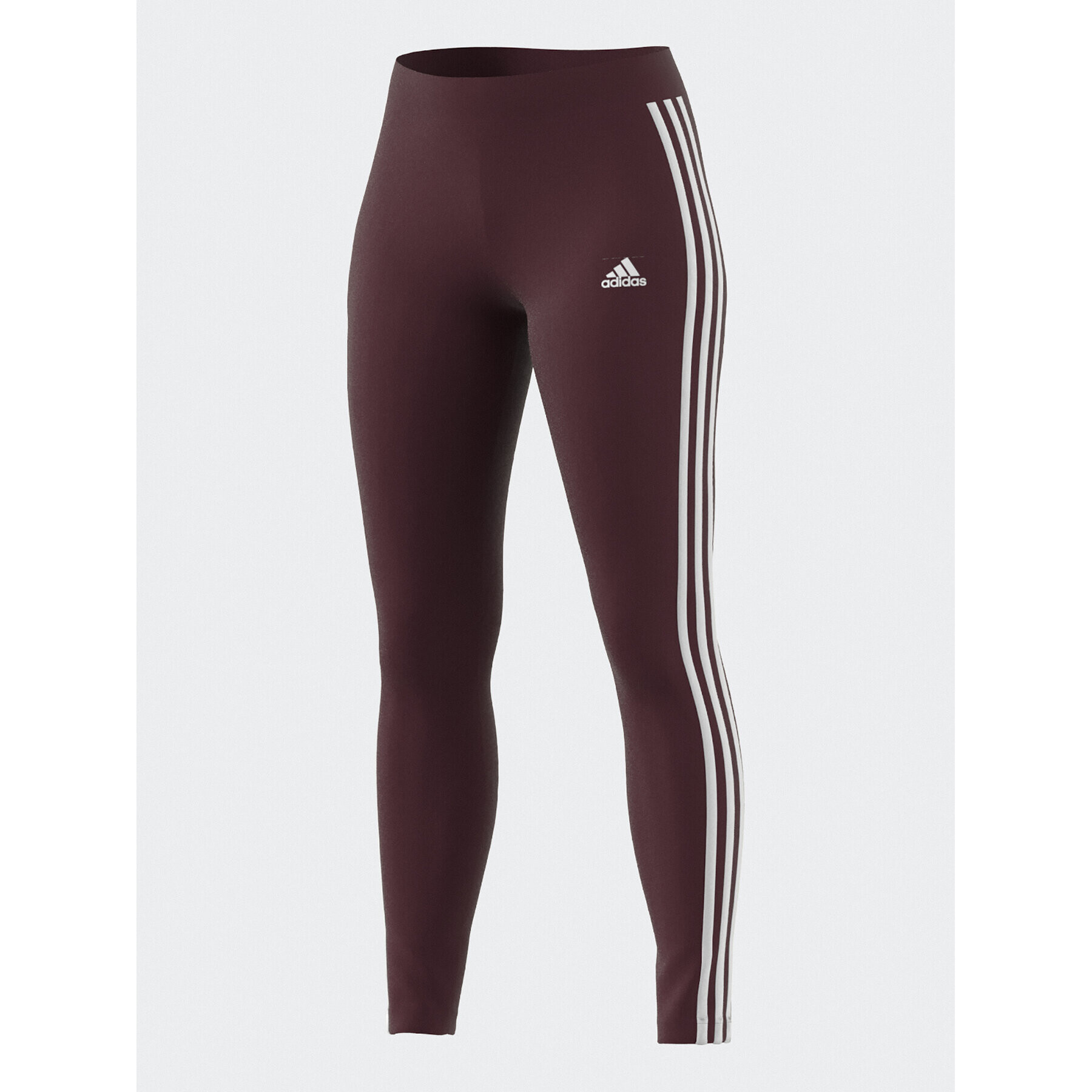 adidas Colanți 3 Stripes Leggings IM2850 Roșu - Pled.ro