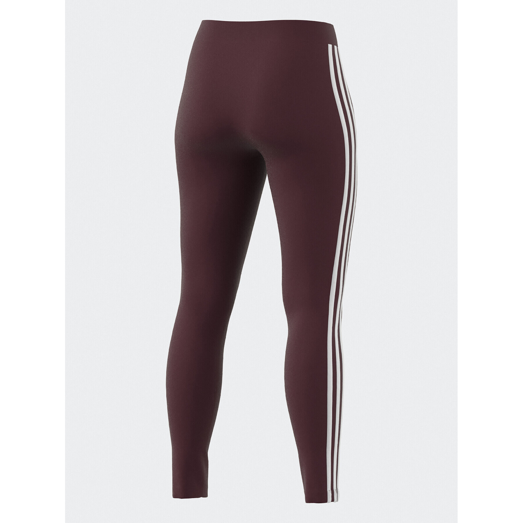 adidas Colanți 3 Stripes Leggings IM2850 Roșu - Pled.ro