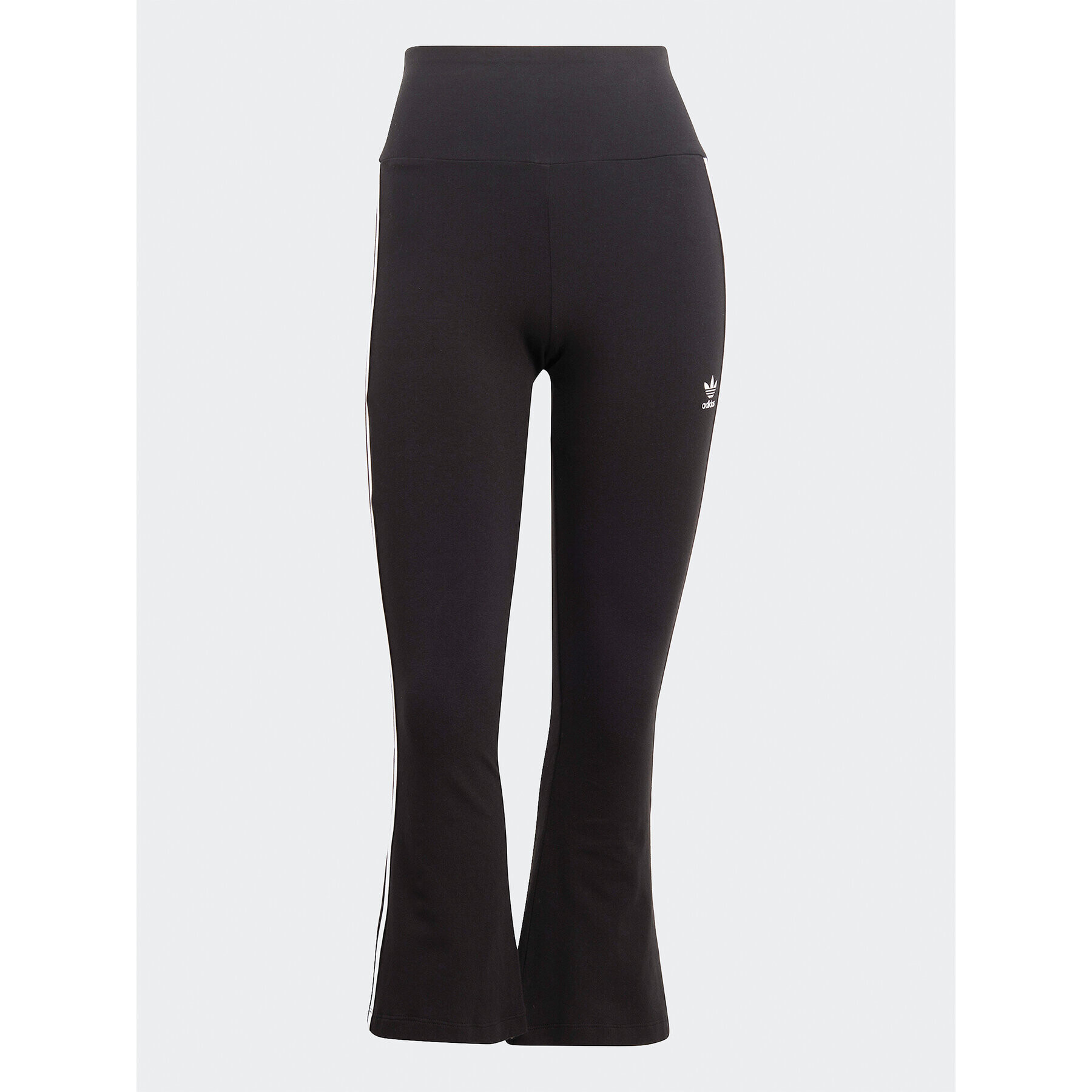 adidas Colanți Adicolor Classics 3-Stripes 7/8 Flare Leggings IC5508 Negru Slim Fit - Pled.ro