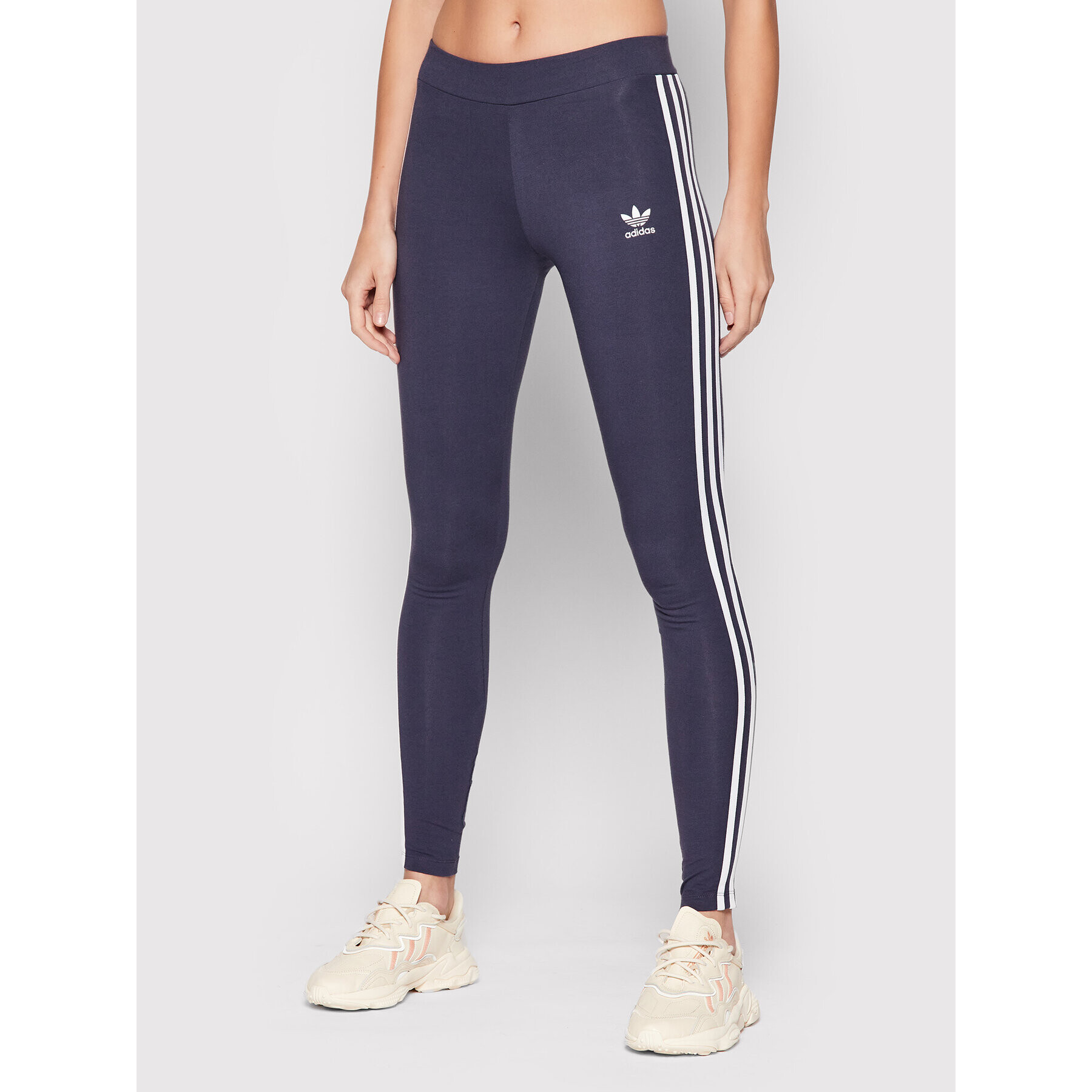 adidas Colanți adicolor Classics 3-Stripes HD2347 Bleumarin Tight Fit - Pled.ro