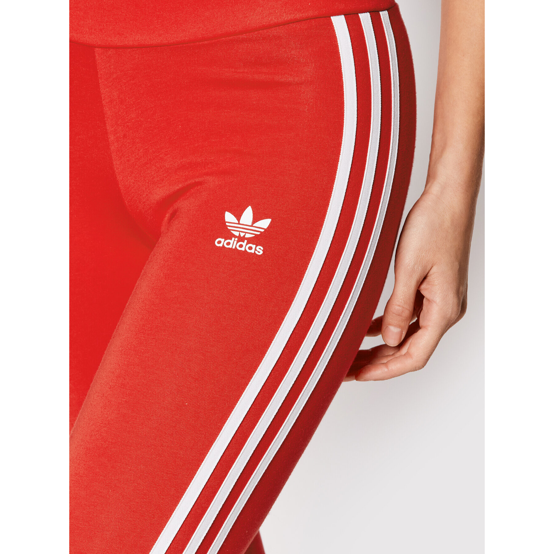 adidas Colanți adicolor Classics 3-Stripes HD2348 Roșu Tight Fit - Pled.ro