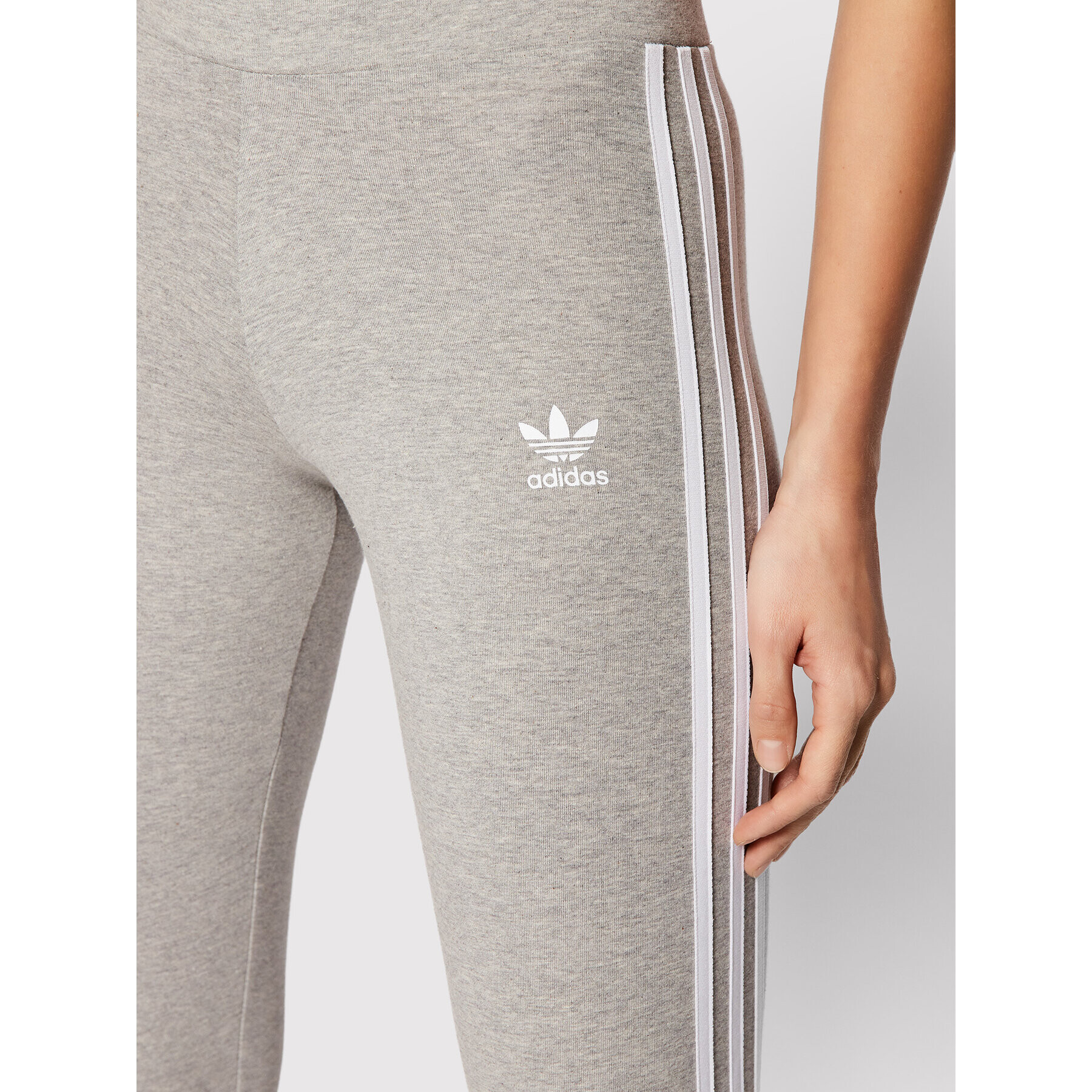 adidas Colanți adicolor Classics 3-Stripes HD2349 Gri Tight Fit - Pled.ro