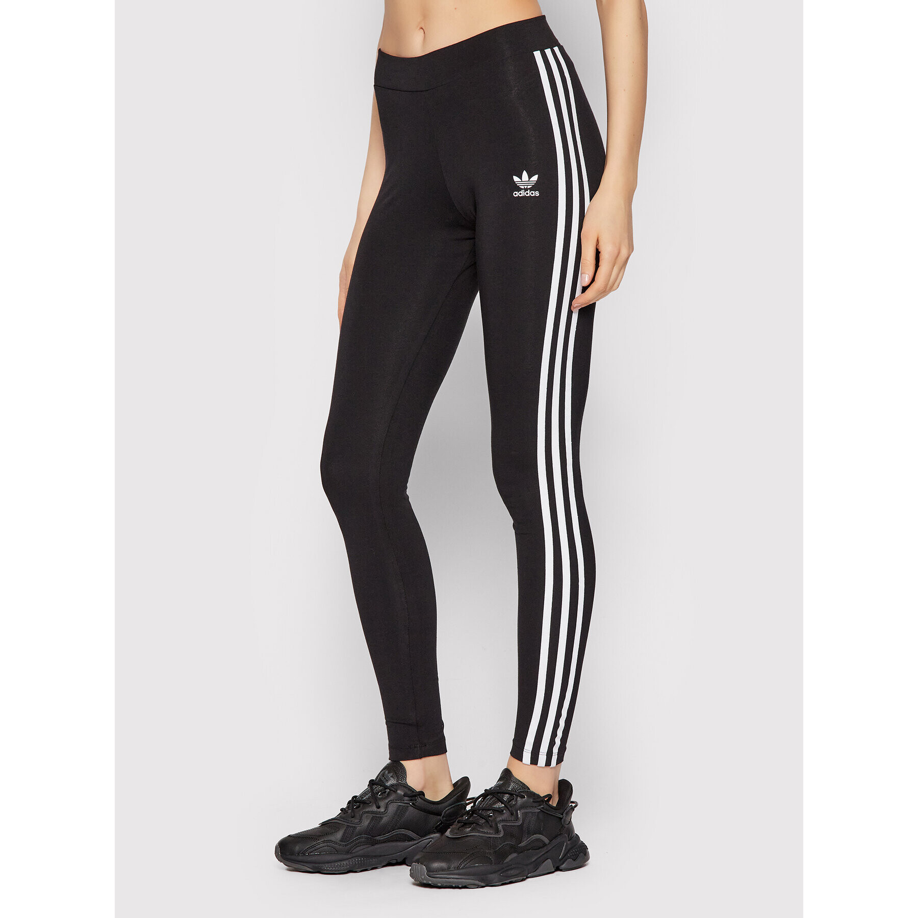 adidas Colanți adicolor Classics 3-Stripes HD2350 Negru Tight Fit - Pled.ro