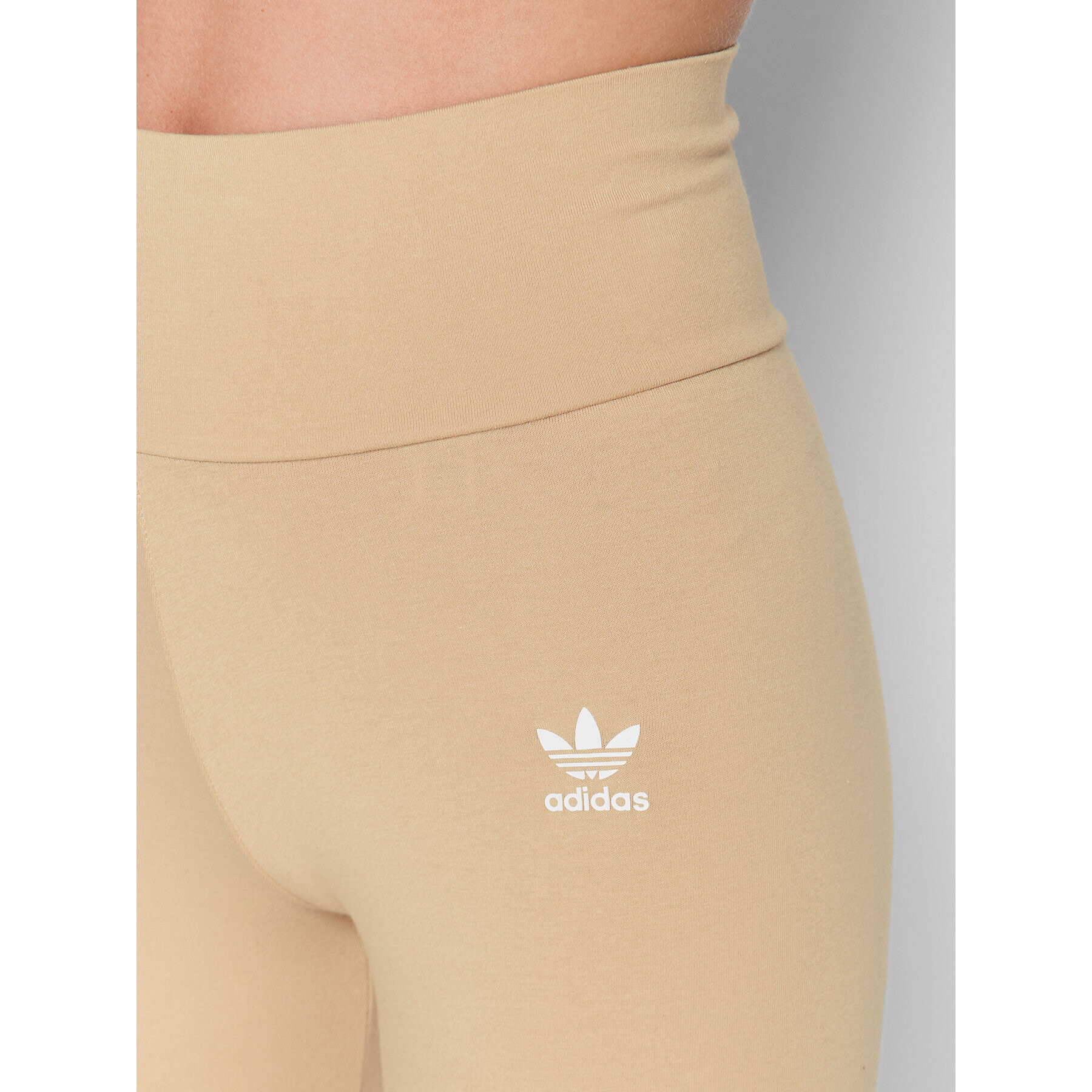 adidas Colanți adicolor Essentials HM1818 Bej Slim Fit - Pled.ro