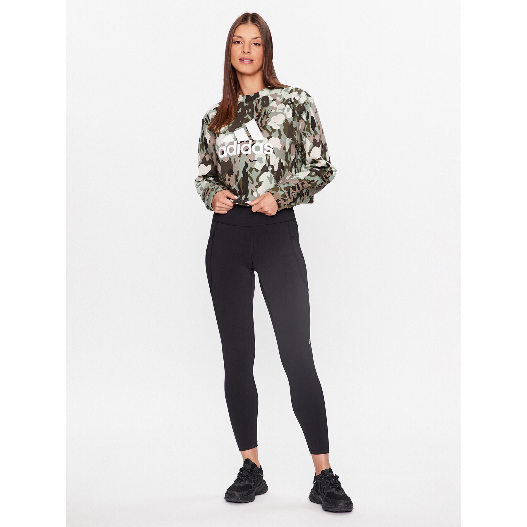 adidas Colanți DailyRun 7/8 Leggings HS5440 Negru - Pled.ro