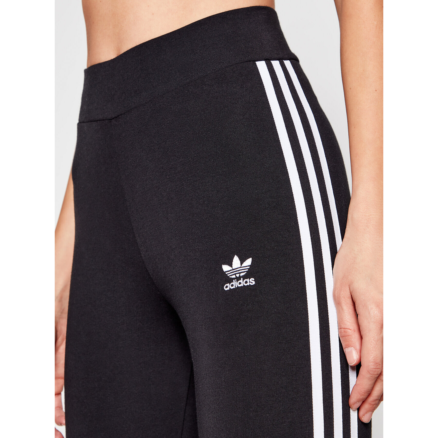 adidas Colanți FM3287 Negru Slim Fit - Pled.ro