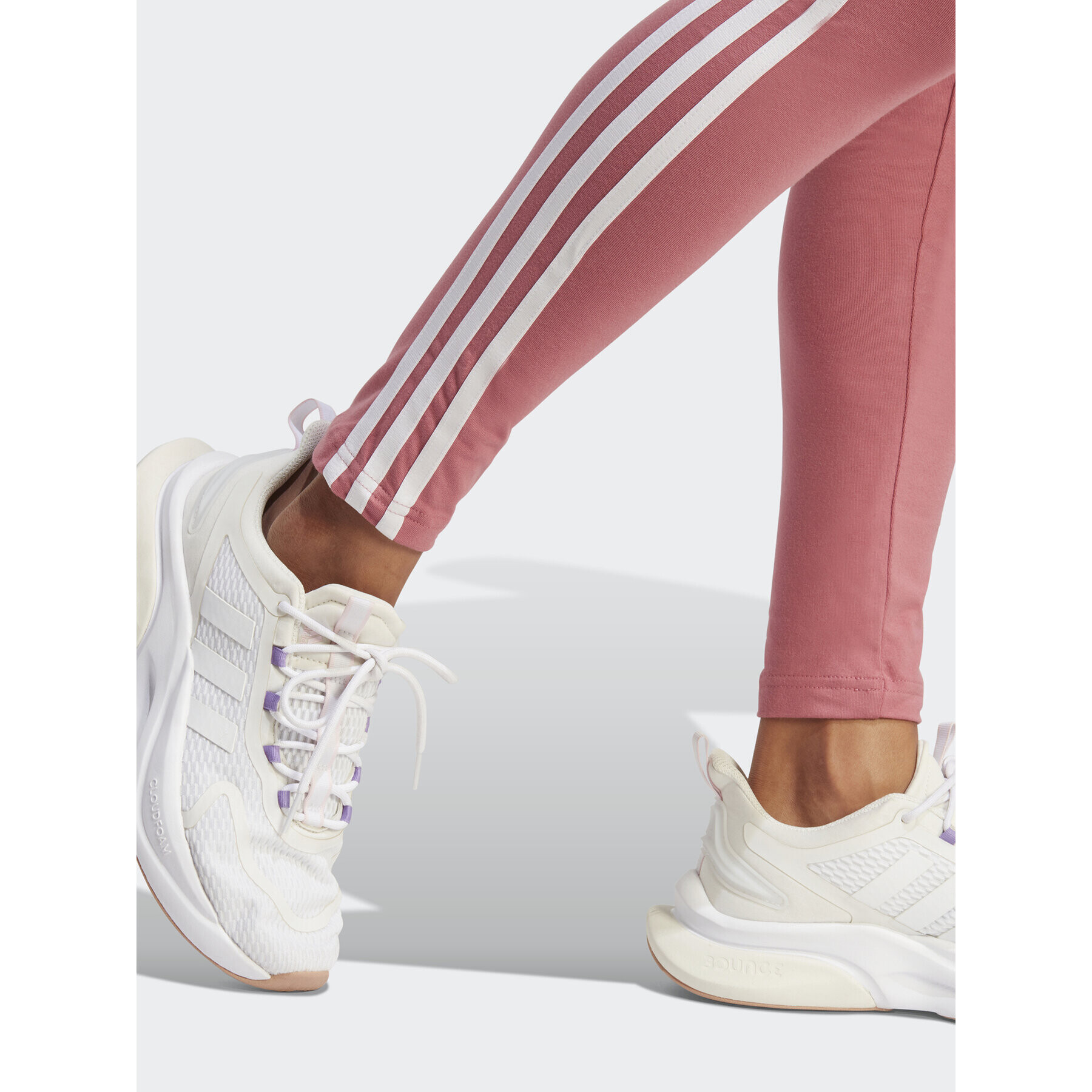 adidas Colanți Future Icons 3-Stripes IC0517 Roz Regular Fit - Pled.ro