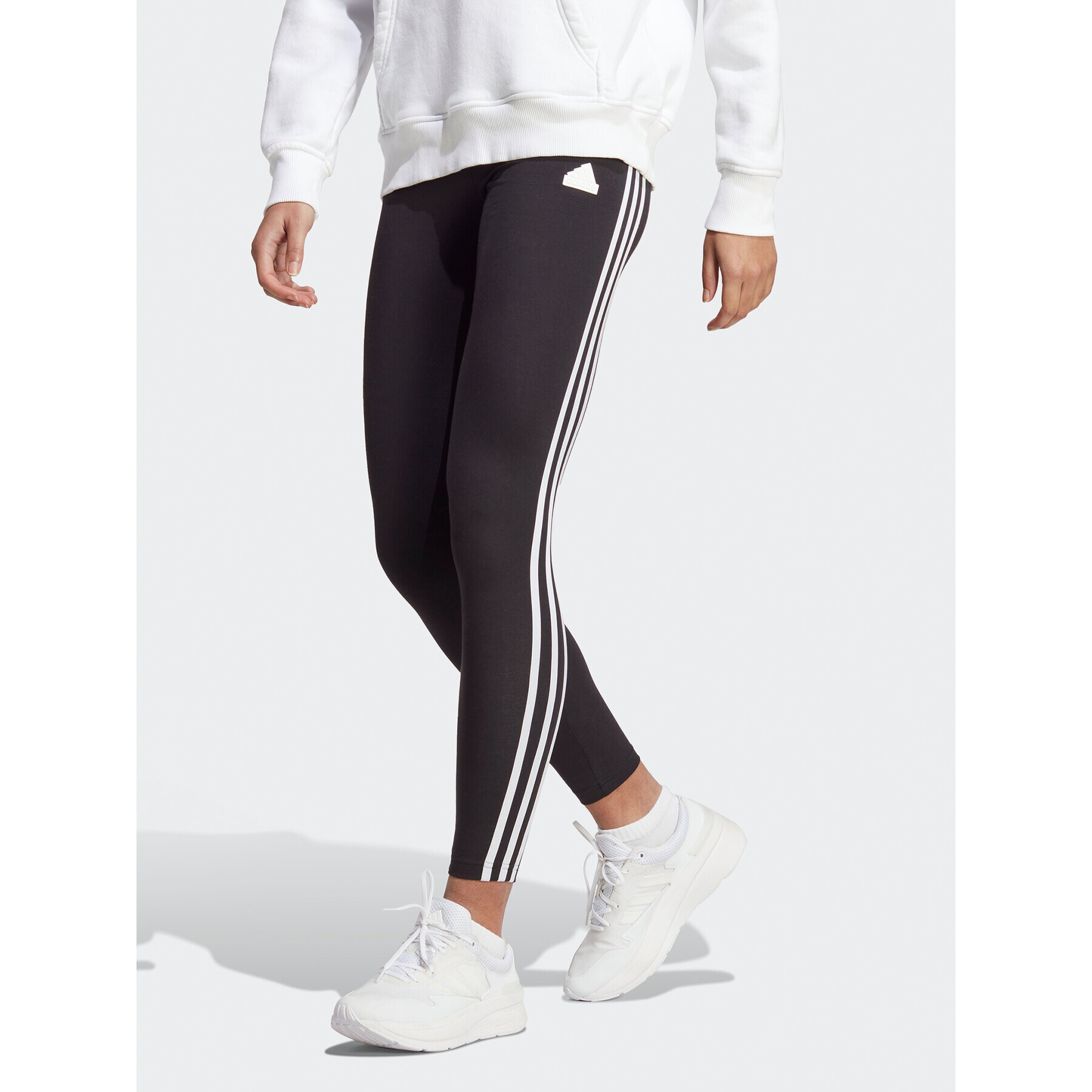 adidas Colanți Future Icons 3-Stripes Leggings HT4713 Negru Regular Fit - Pled.ro