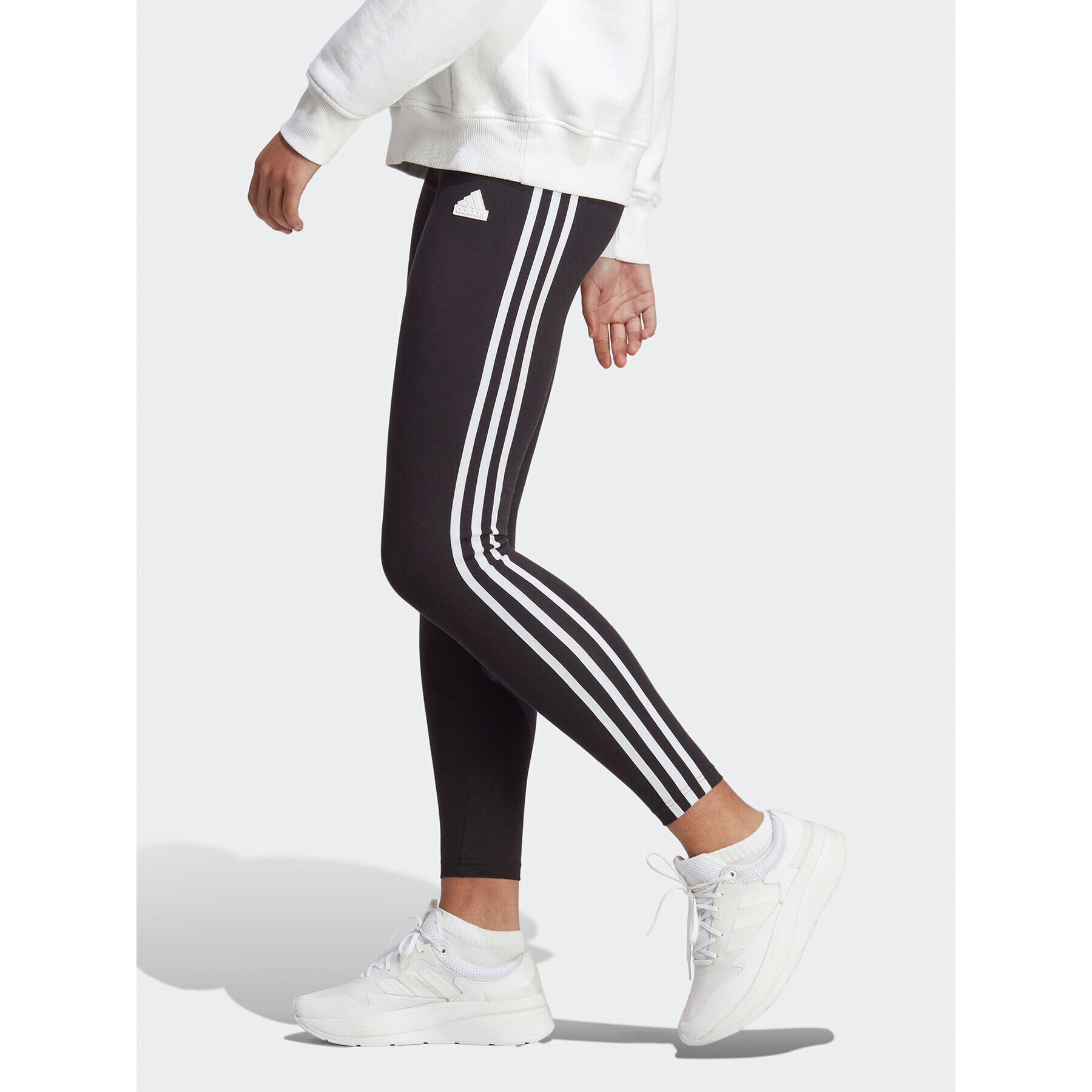 adidas Colanți Future Icons 3-Stripes Leggings HT4713 Negru Regular Fit - Pled.ro