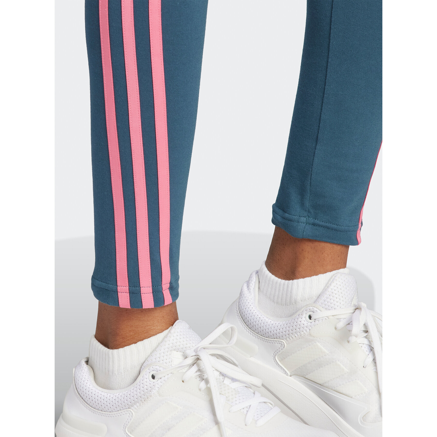 adidas Colanți Future Icons 3-Stripes Leggings IM2518 Turcoaz Regular Fit - Pled.ro