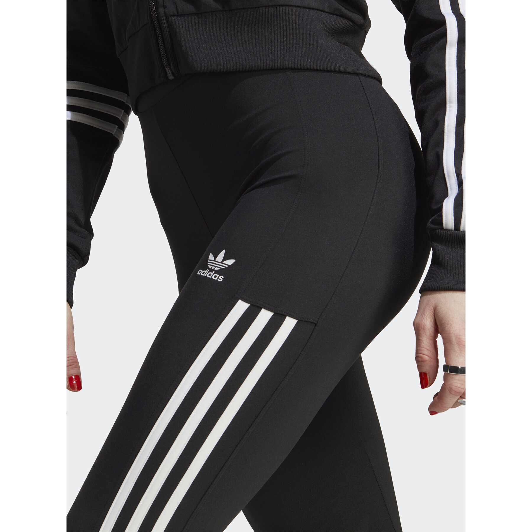 adidas Colanți Leggings IC2383 Negru - Pled.ro