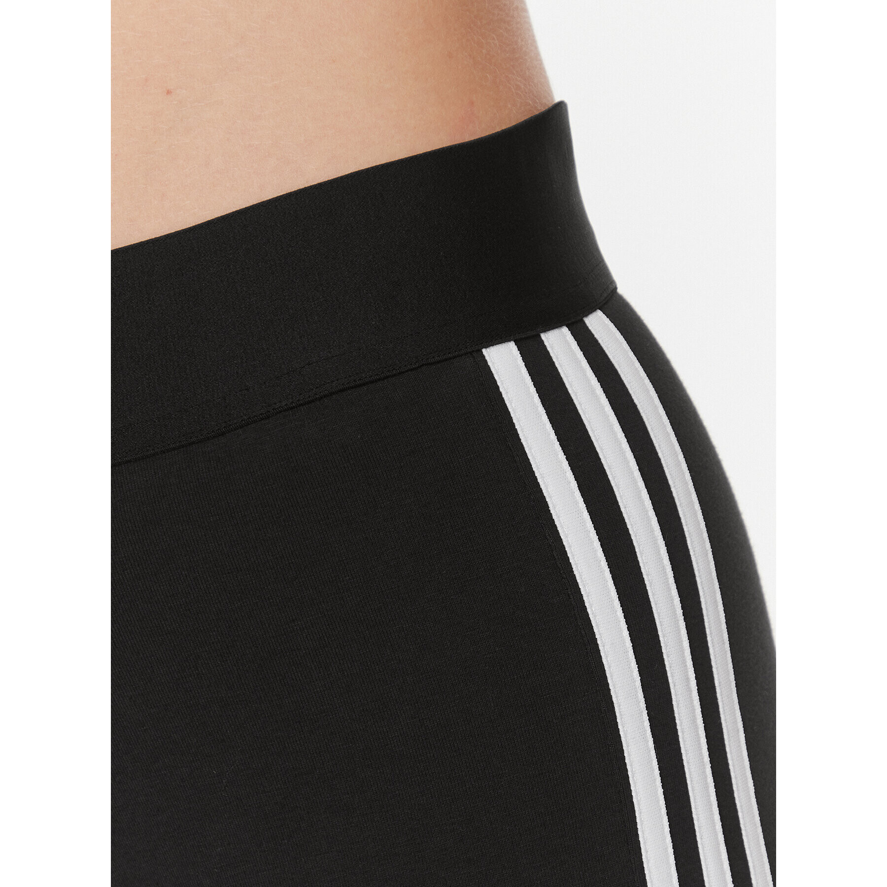 adidas Colanți Loungewear Essentials 3-Stripes GL0723 Negru Extra Slim Fit - Pled.ro