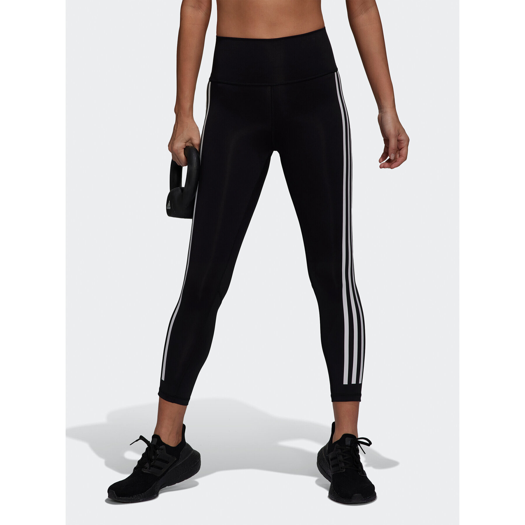 adidas Colanți Optime Trainicons 7/8 Leggings H64211 Negru - Pled.ro