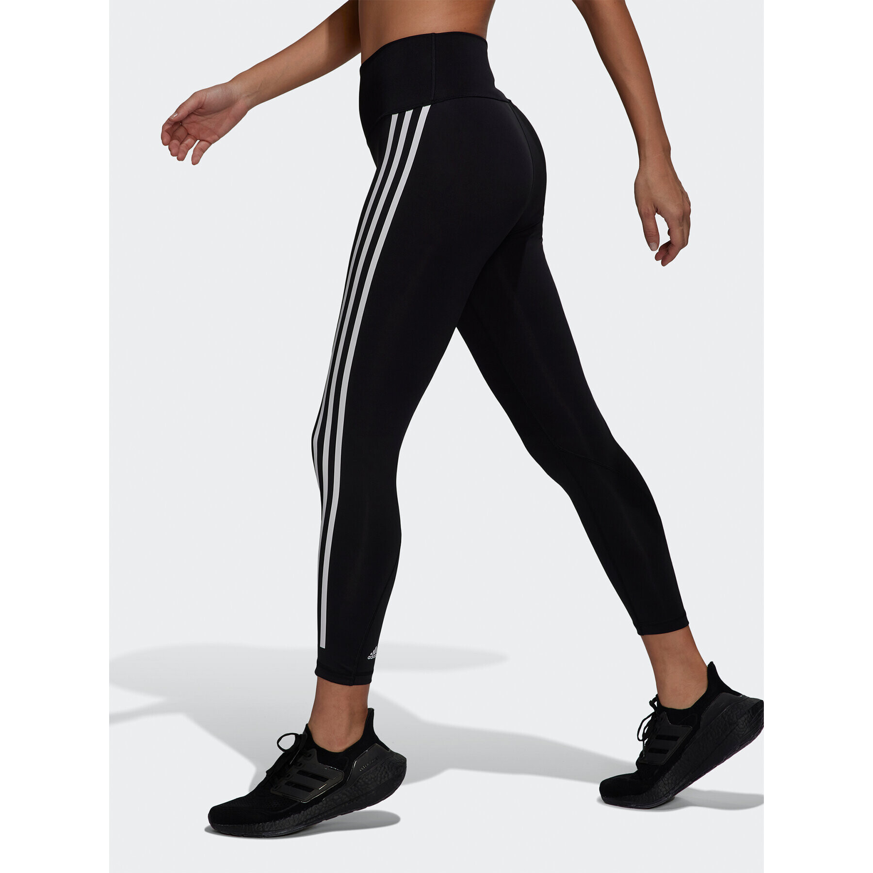 adidas Colanți Optime Trainicons 7/8 Leggings H64211 Negru - Pled.ro