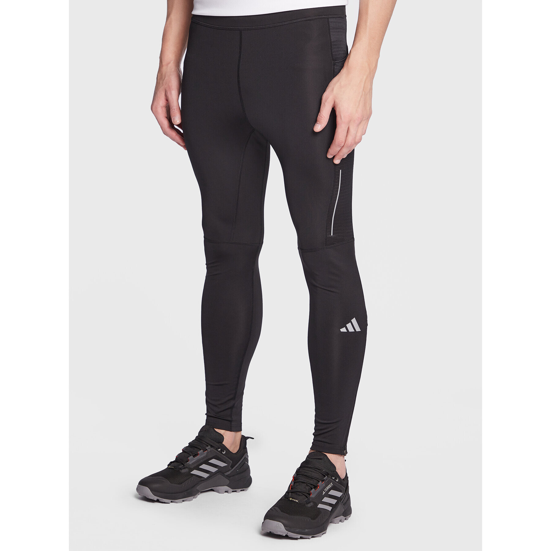 adidas Colanți Own the Run Leggings HM8444 Negru Fitted Fit - Pled.ro