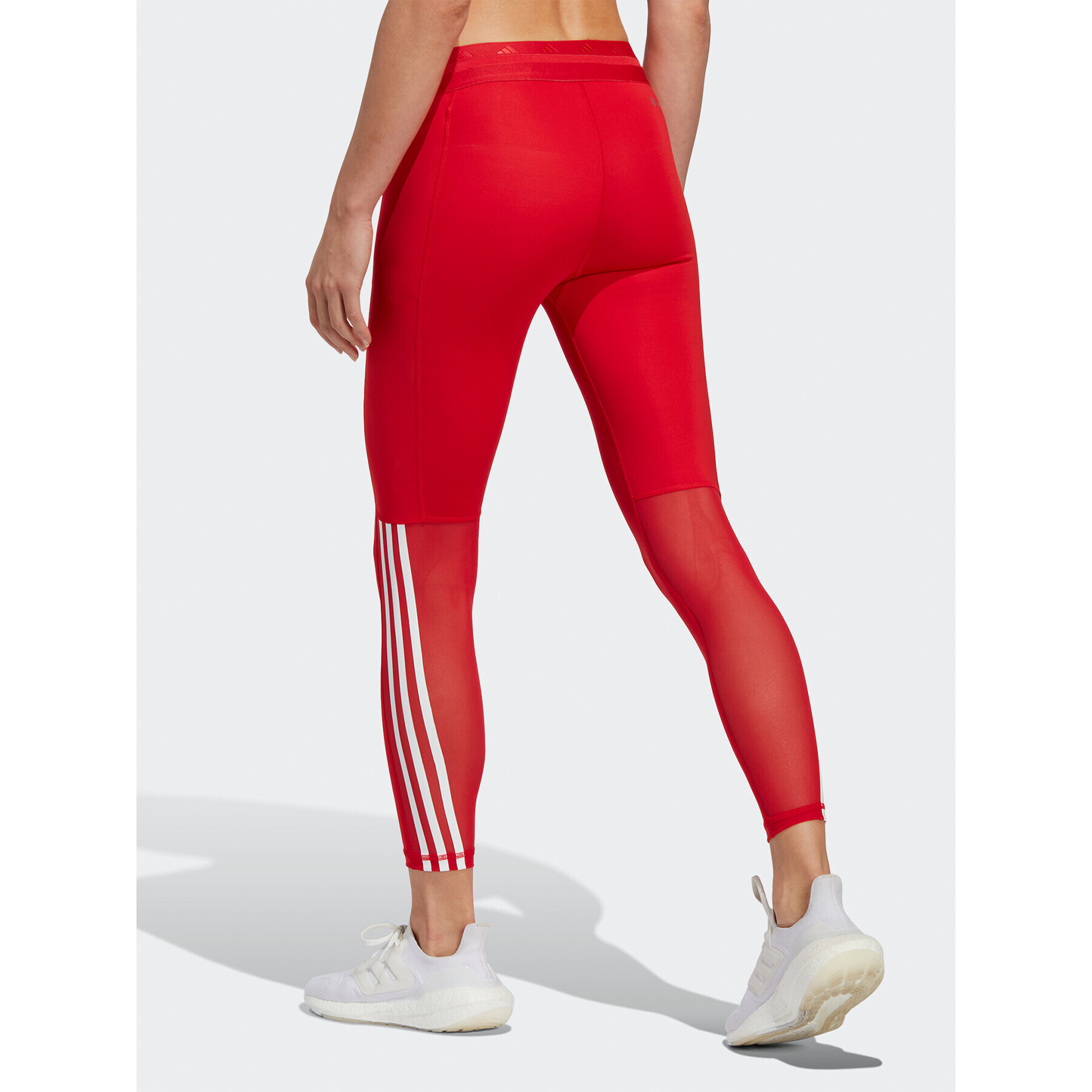 adidas Colanți Techfit Hyperglam 7/8 Leggings HR2944 Roșu - Pled.ro