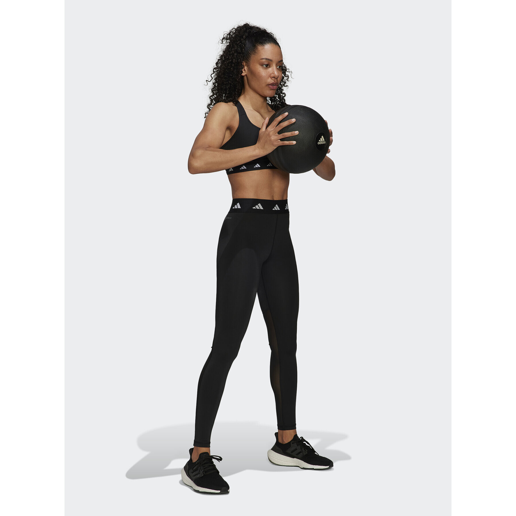 adidas Colanți Techfit Long Leggings HF0737 Negru - Pled.ro