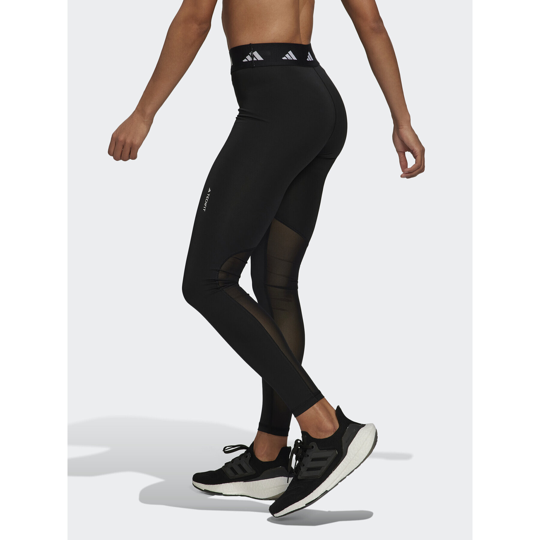 adidas Colanți Techfit Long Leggings HF0737 Negru - Pled.ro